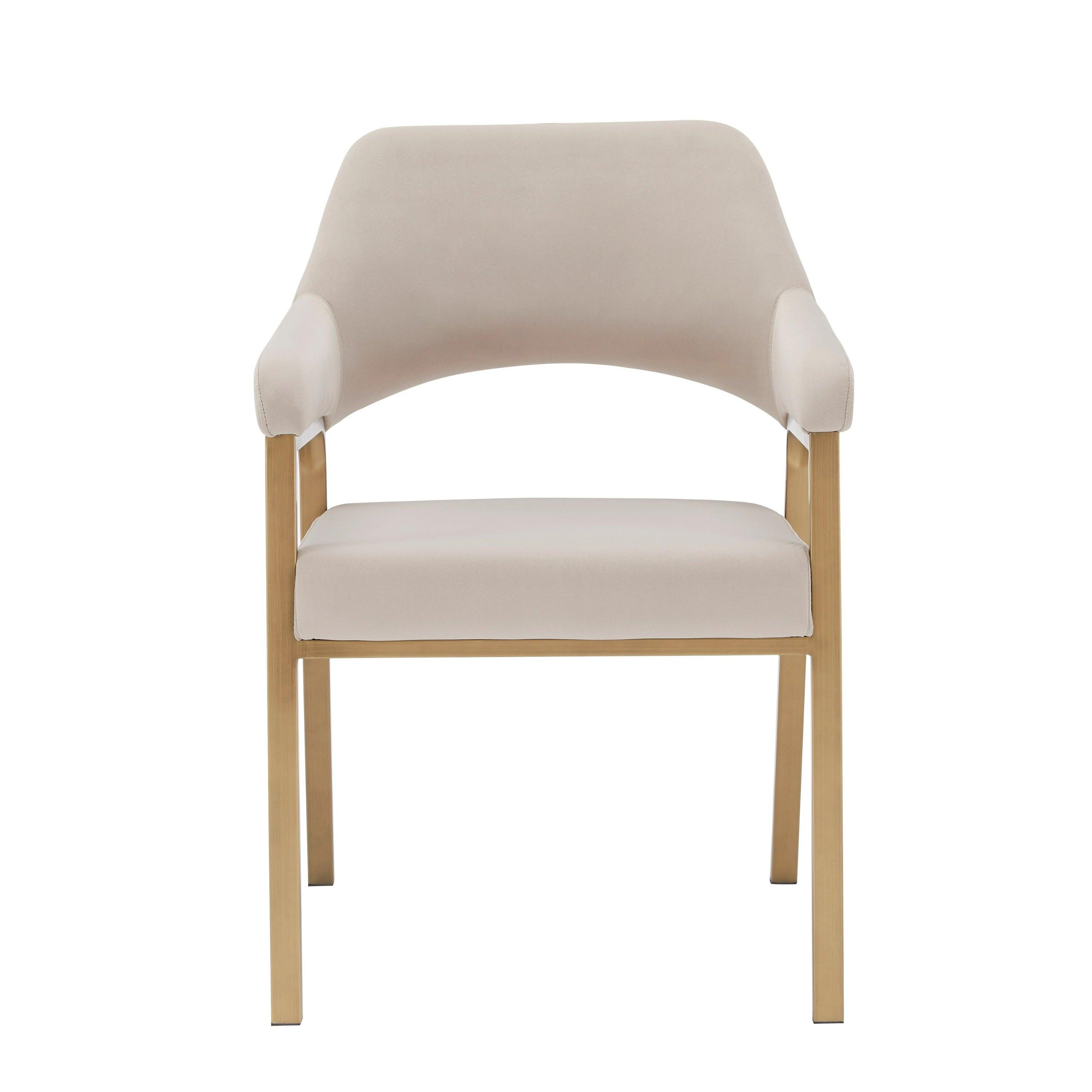 Modrest George Modern Fabric Antique Dining Chair