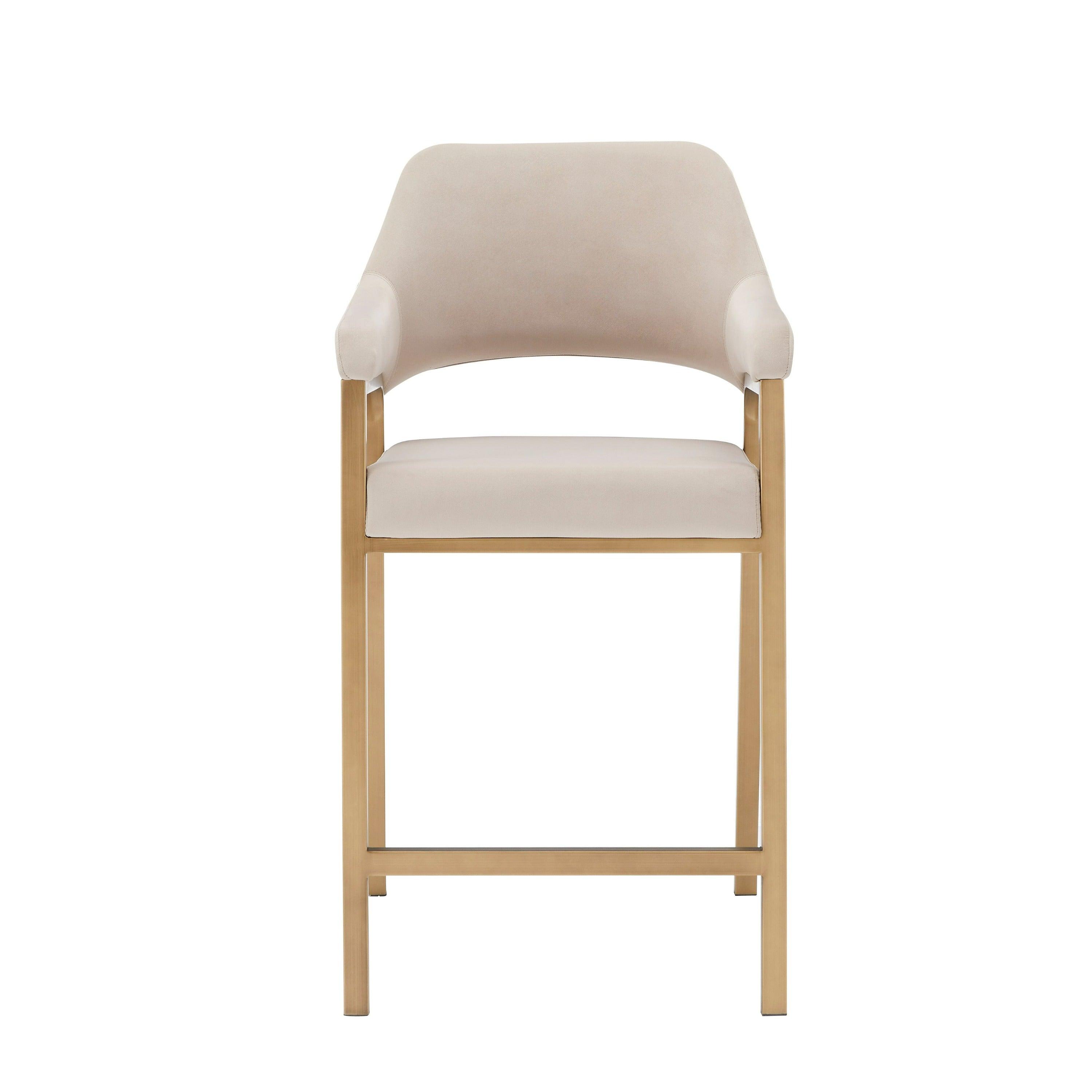 Modrest George Modern Fabric Antique Counter Chair