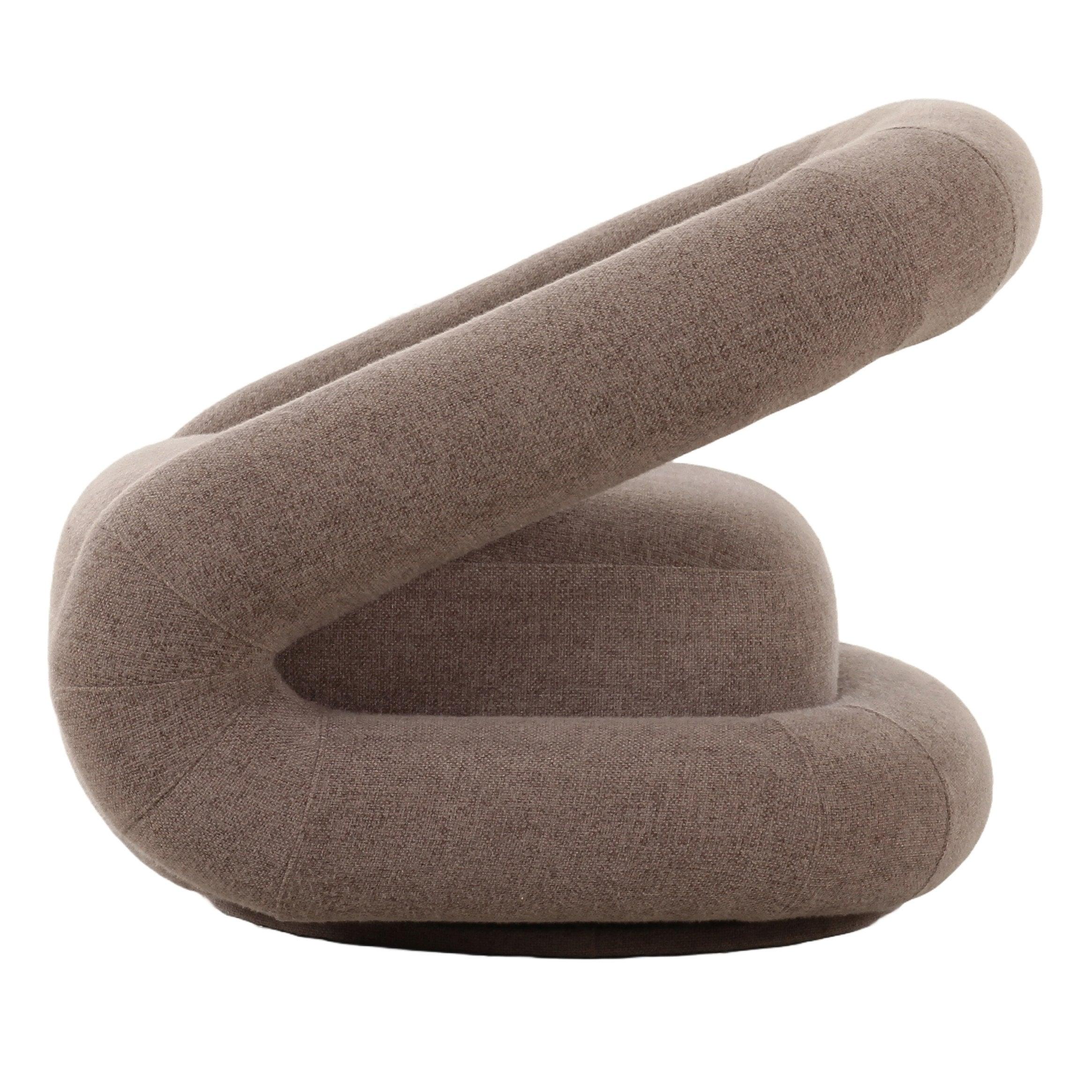 Divani Casa Tony Modern Fabric Swivel Accent Chair