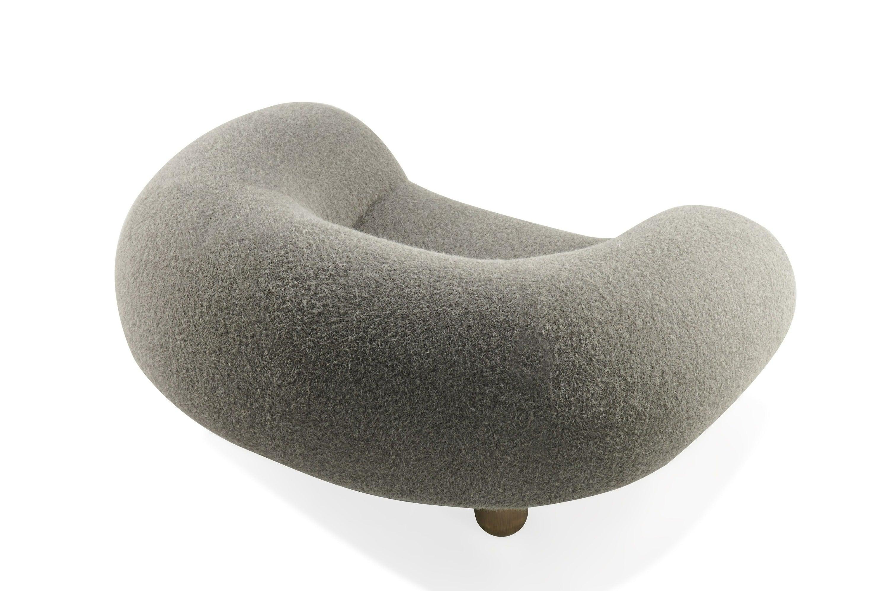 Divani Casa Clarity Contemporary Fabric Accent Chair