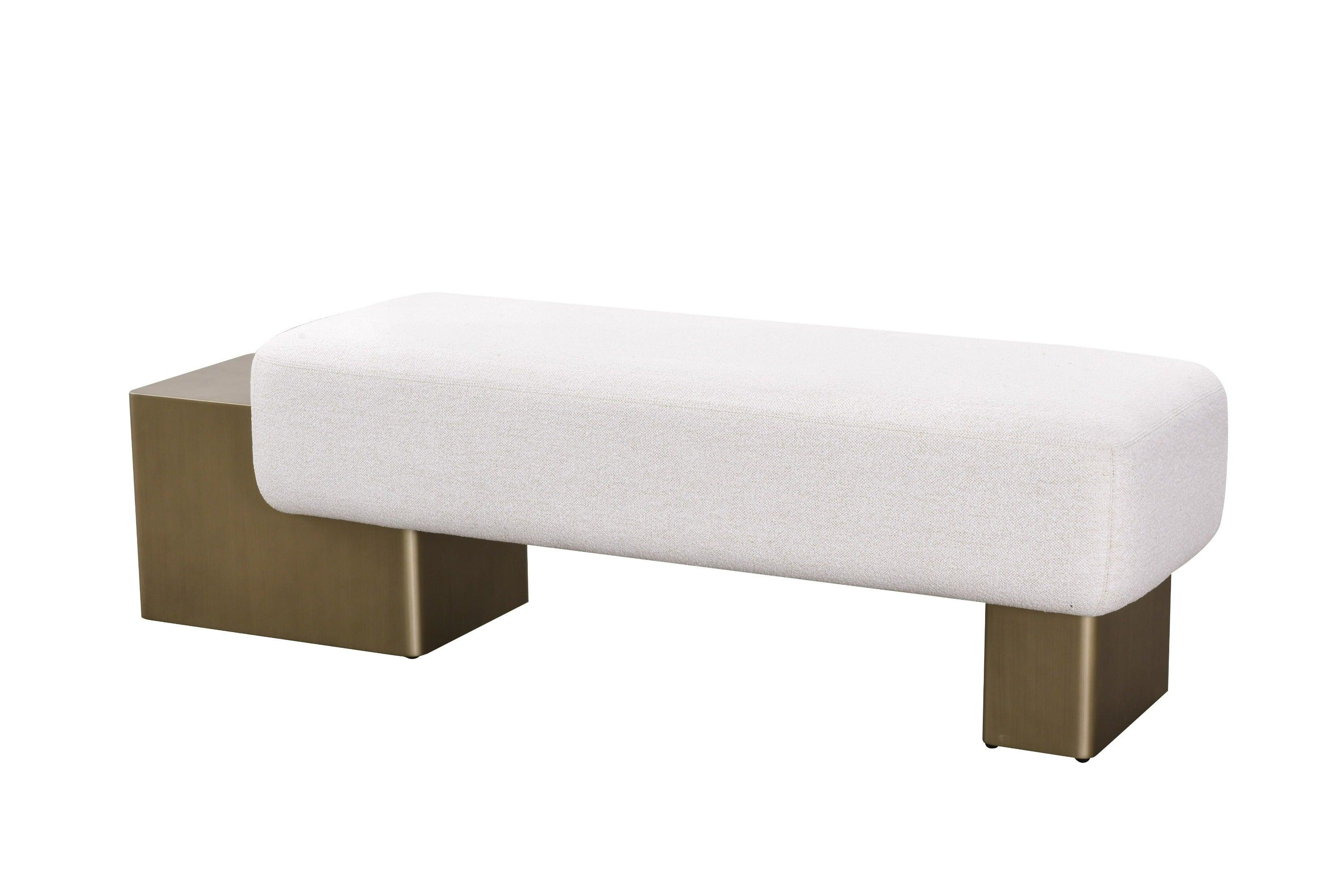Modrest Triumph Contemporary Fabric Antique Bench