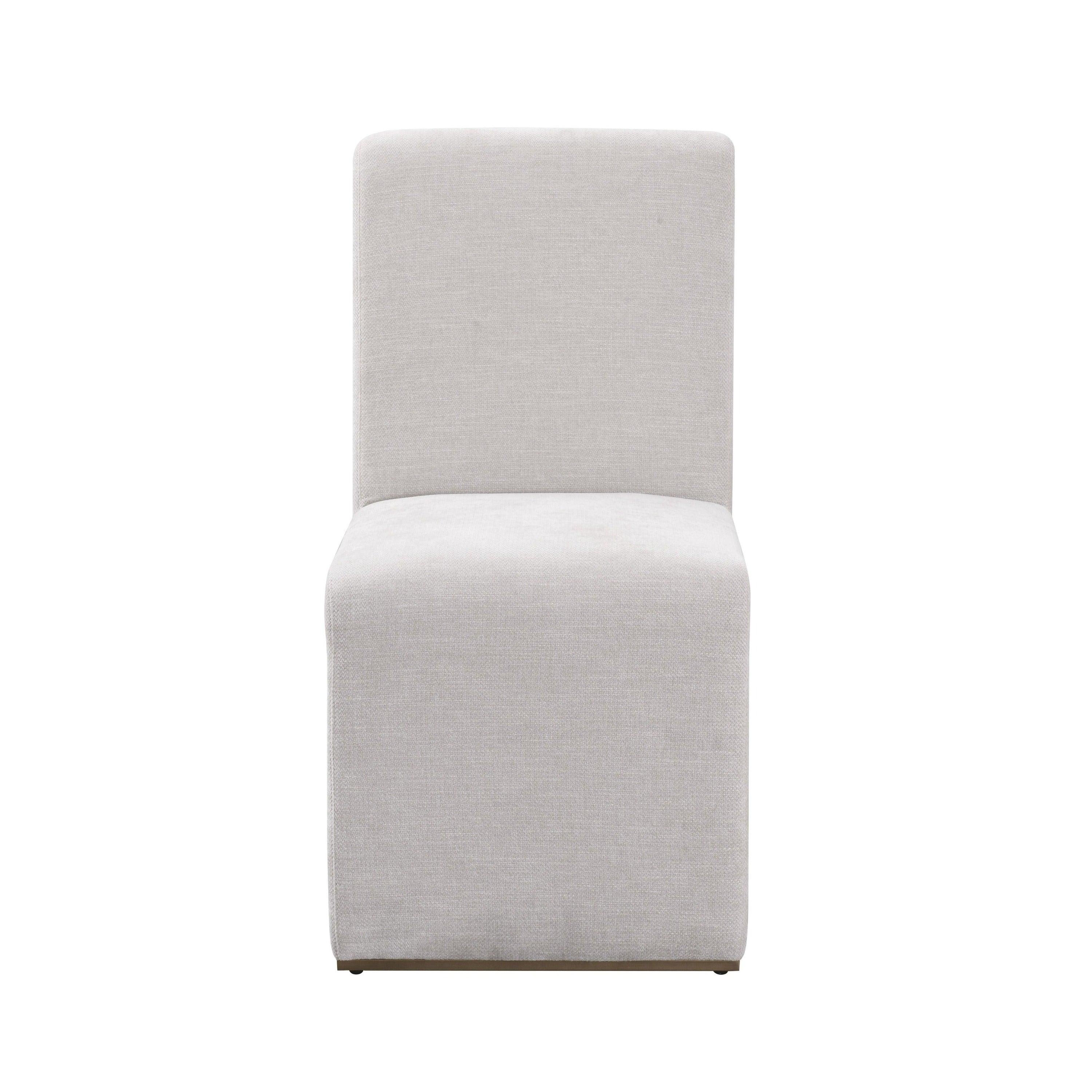 Modrest Bounty Modern Fabric Antique Dining Chair (Set of 2)