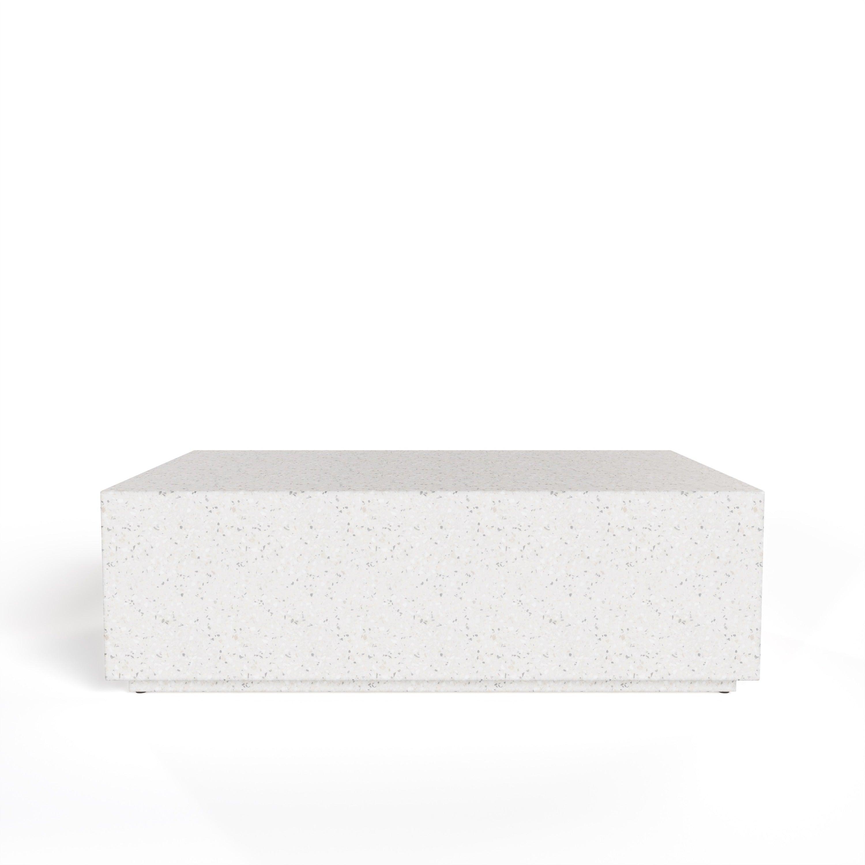 Modrest Fresno Modern Terrazzo Concrete Coffee Table