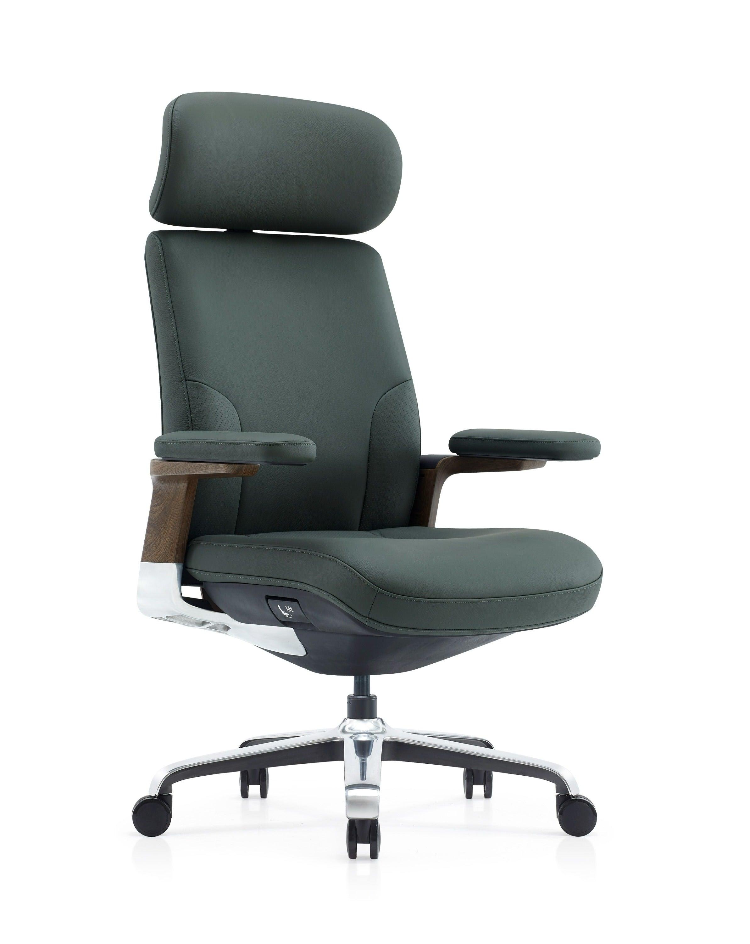 Modrest Johnson Modern Leather Executive Office Chair