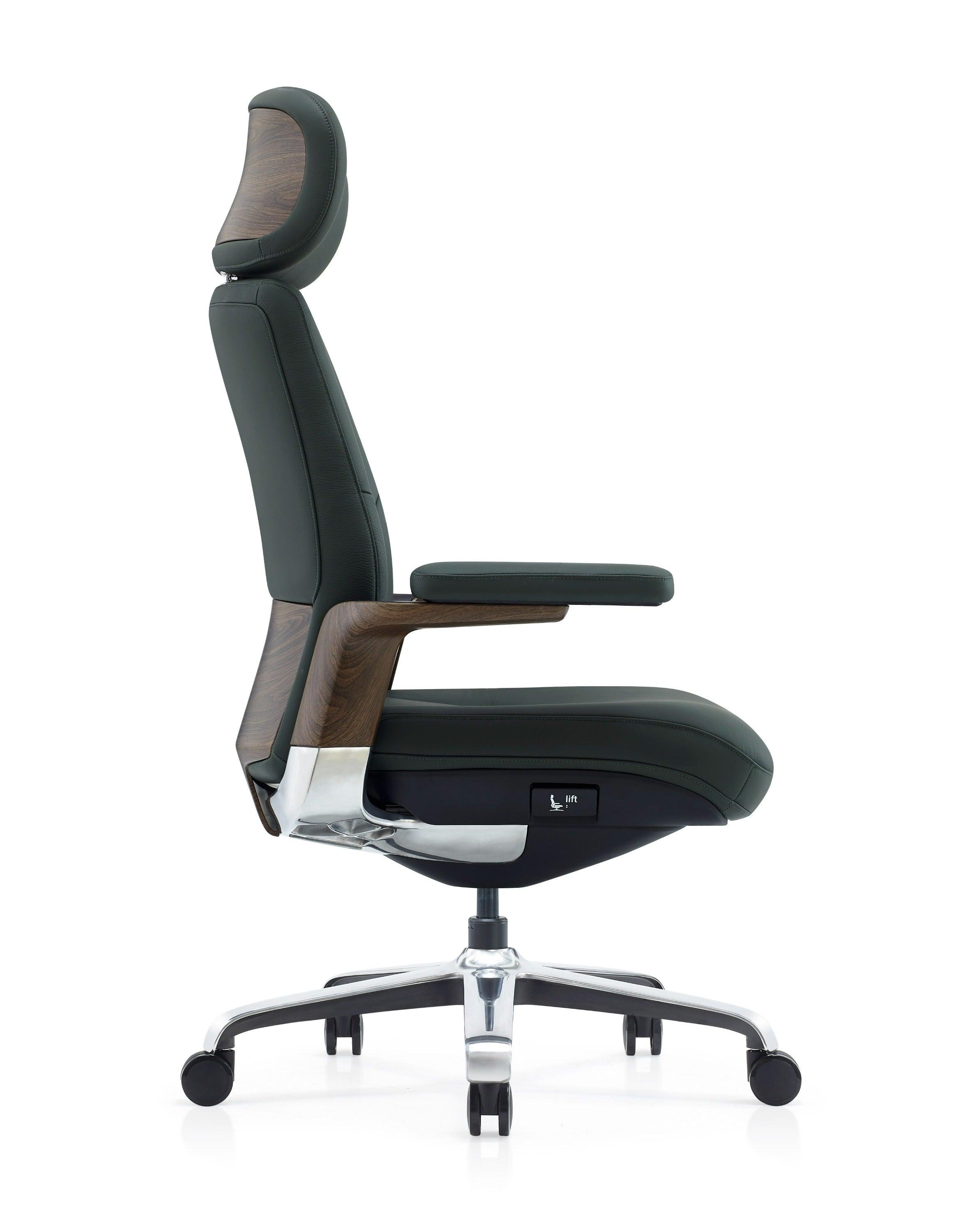 Modrest Johnson Modern Leather Executive Office Chair