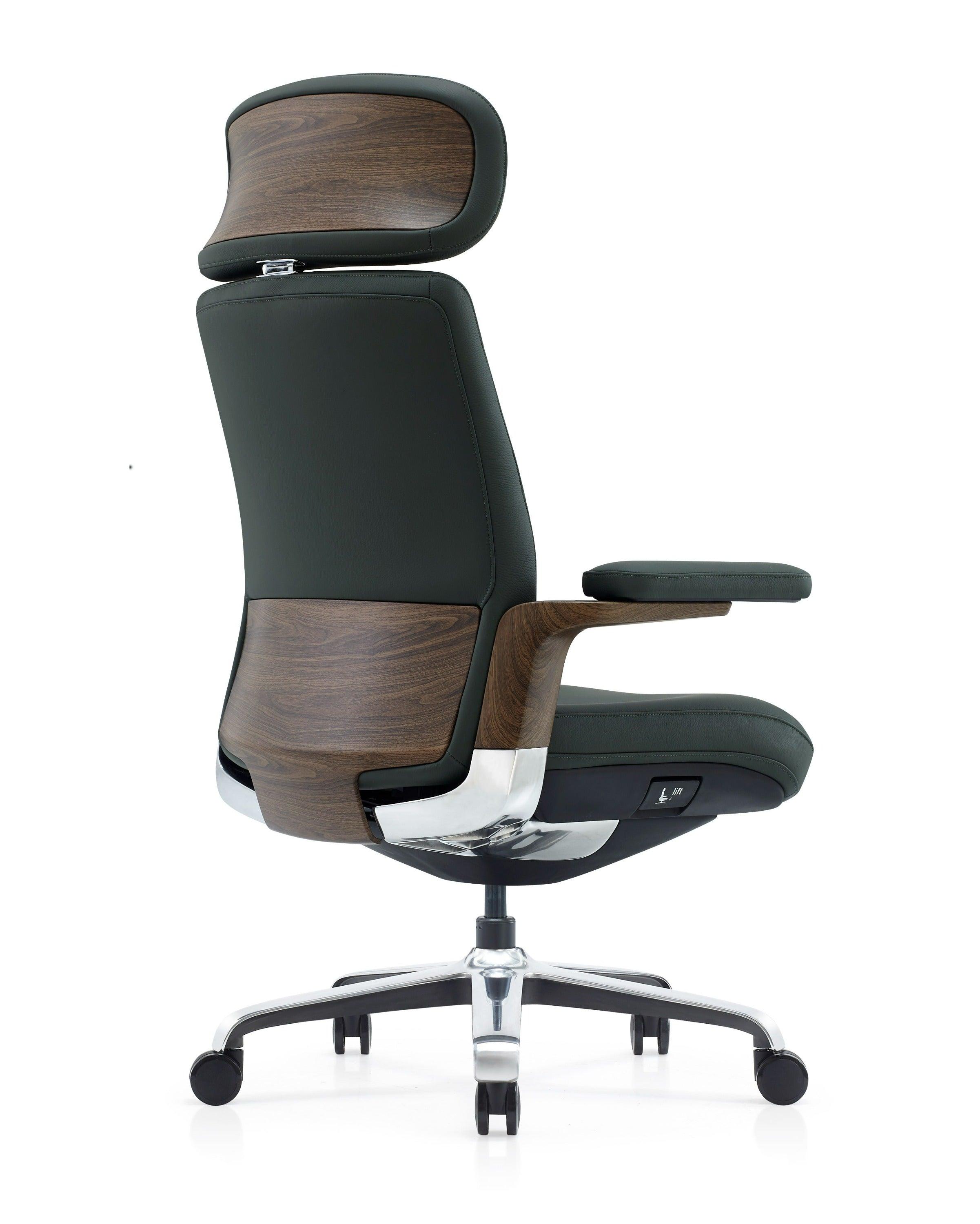 Modrest Johnson Modern Leather Executive Office Chair