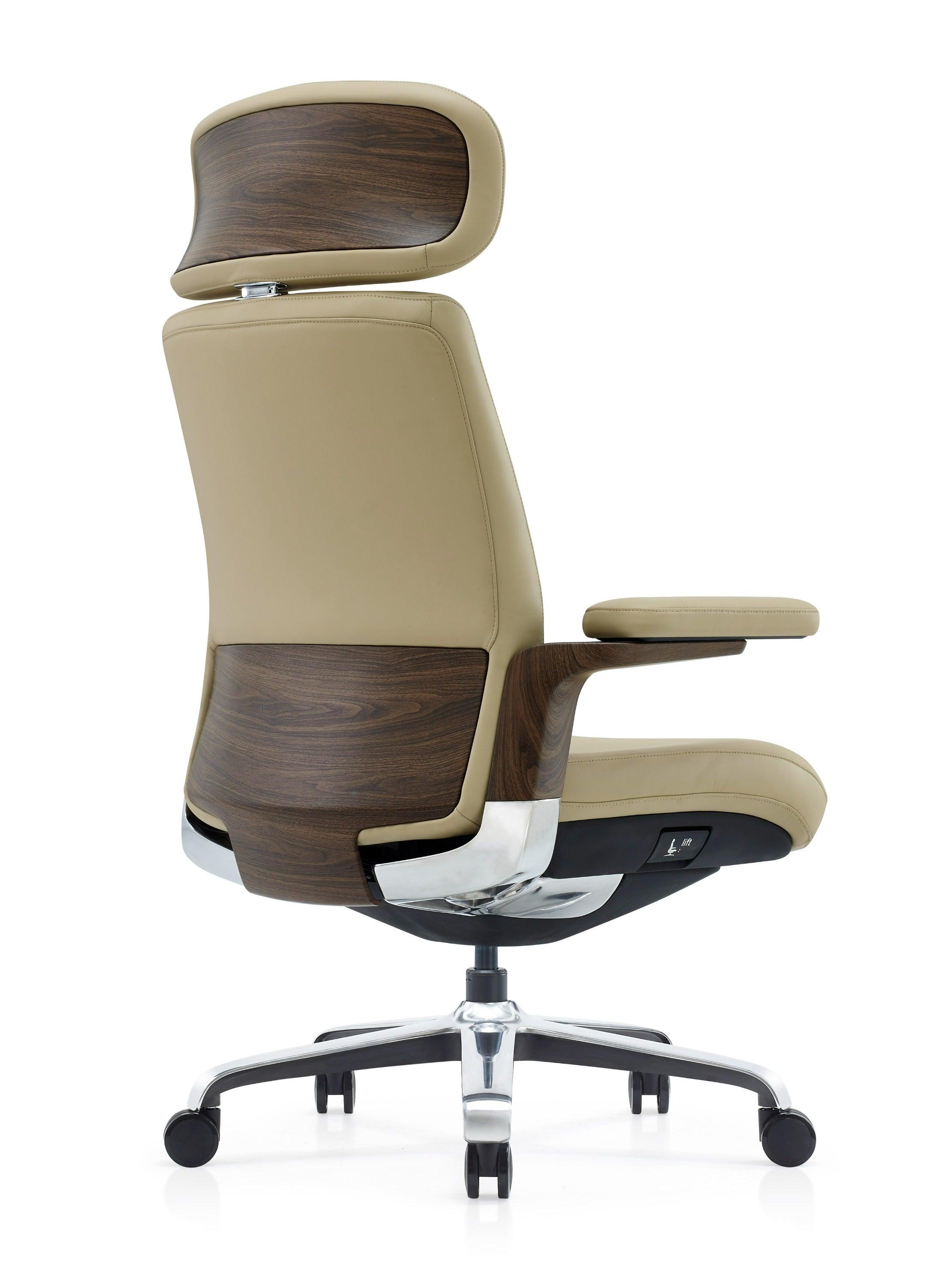 Modrest Johnson Modern Leather Executive Office Chair