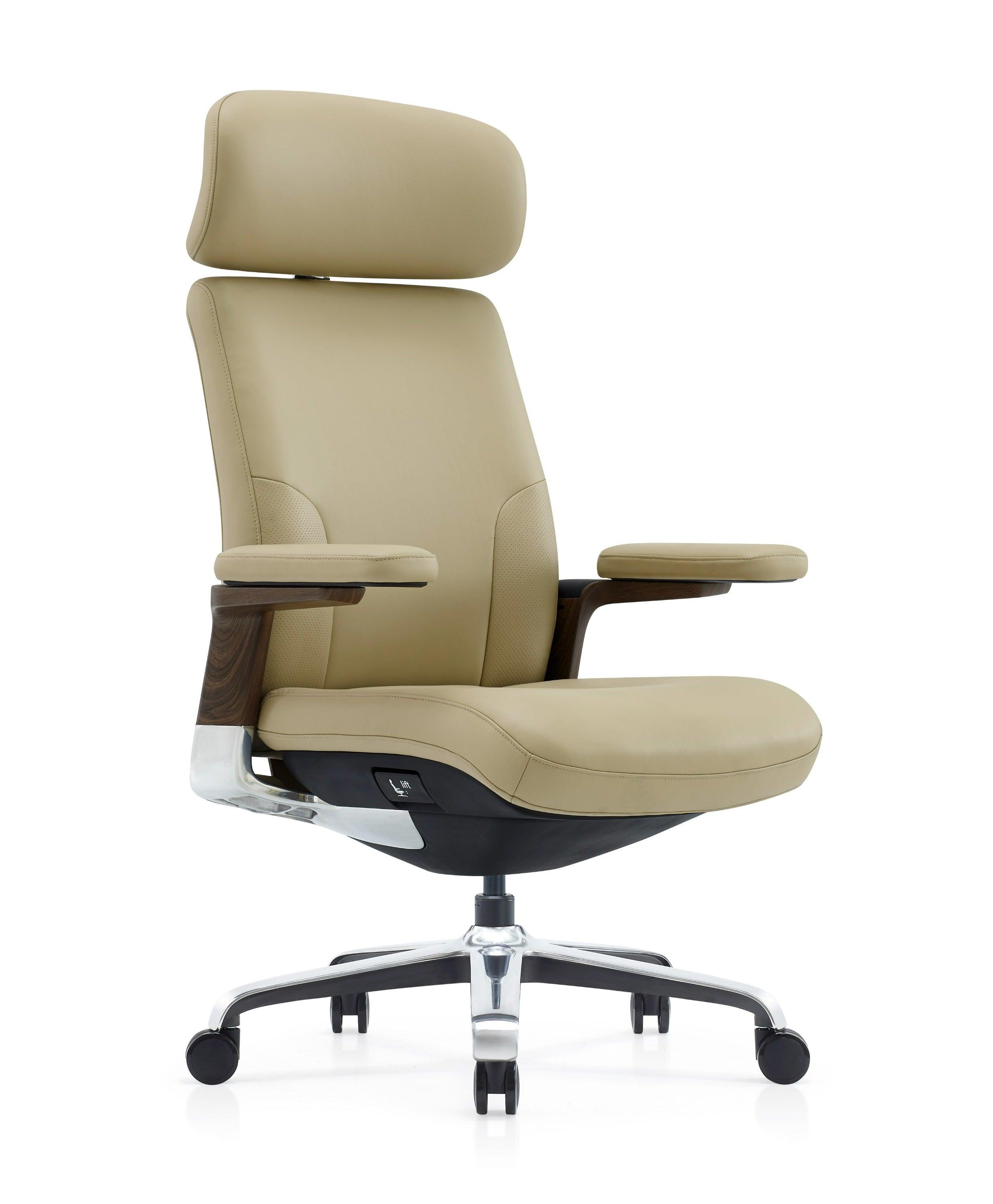 Modrest Johnson Modern Leather Executive Office Chair