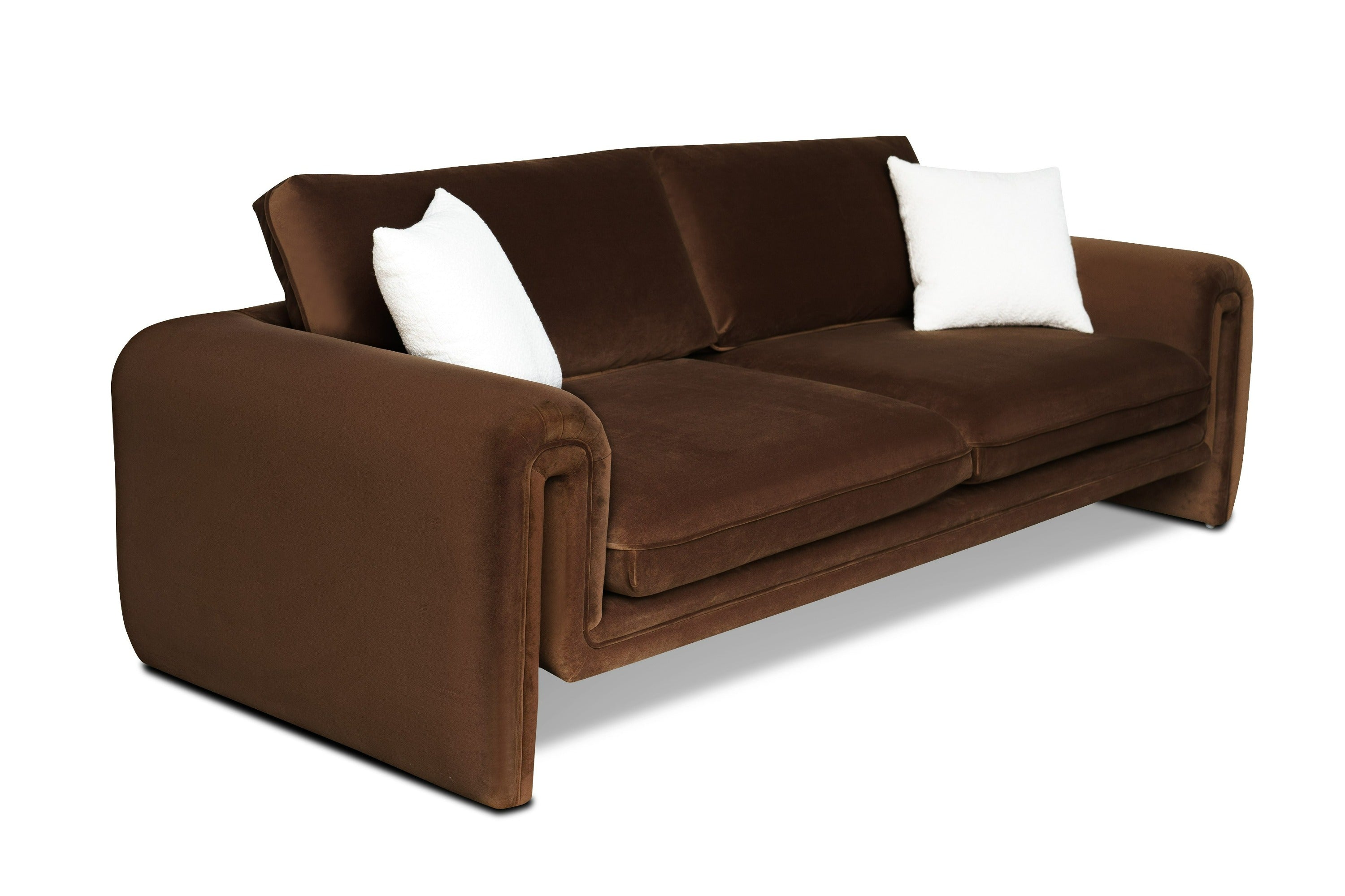 Divani Casa Bentley Modern Velvet Sofa Set