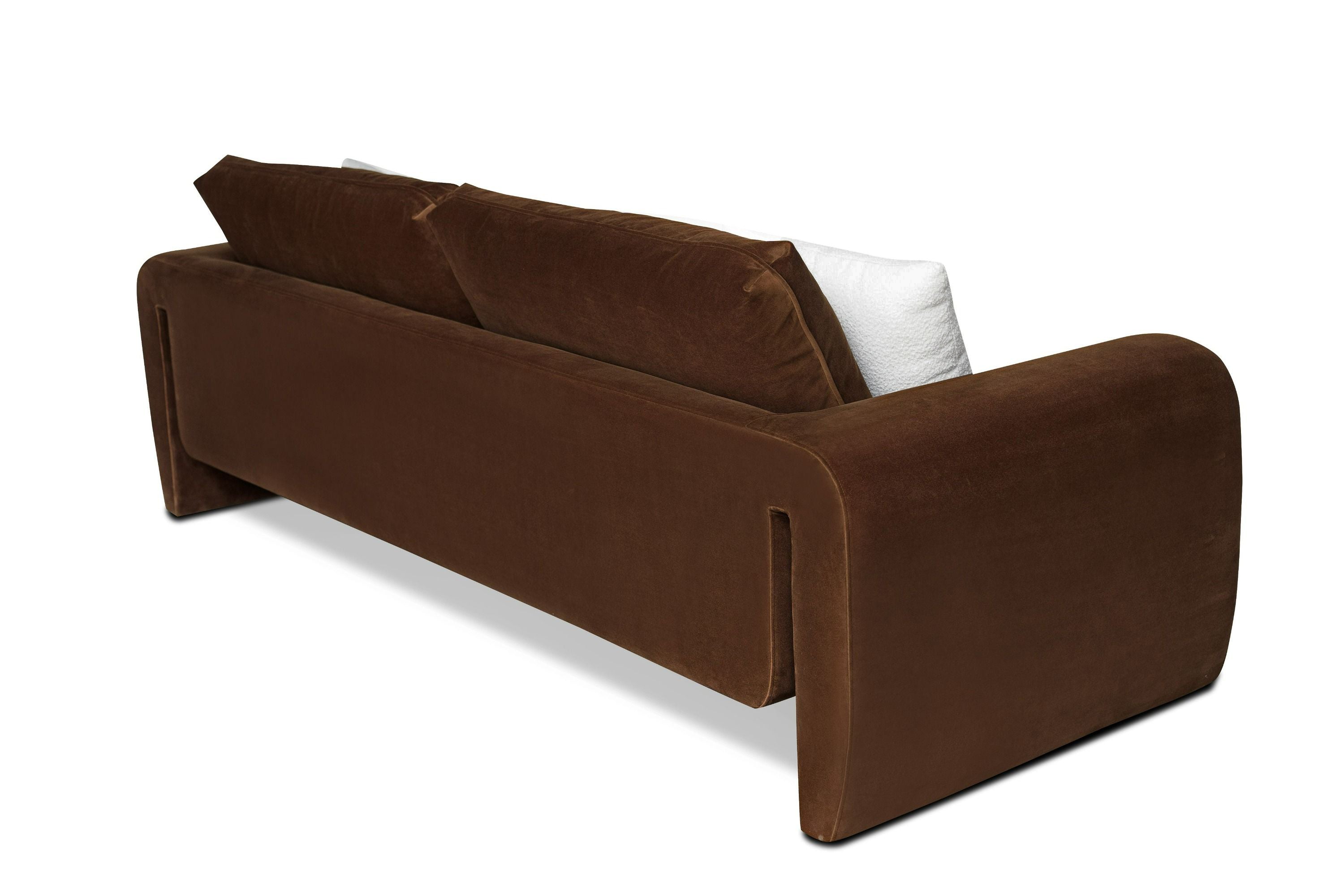 Divani Casa Bentley Modern Velvet Sofa