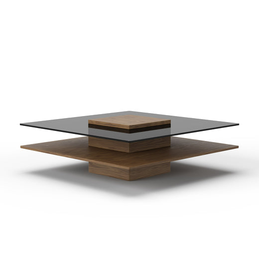 Clarion Modern Glass Coffee Table