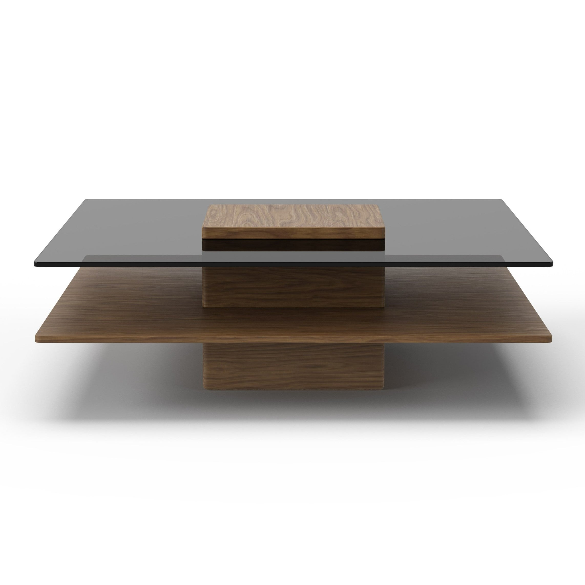 Clarion Modern Glass Coffee Table