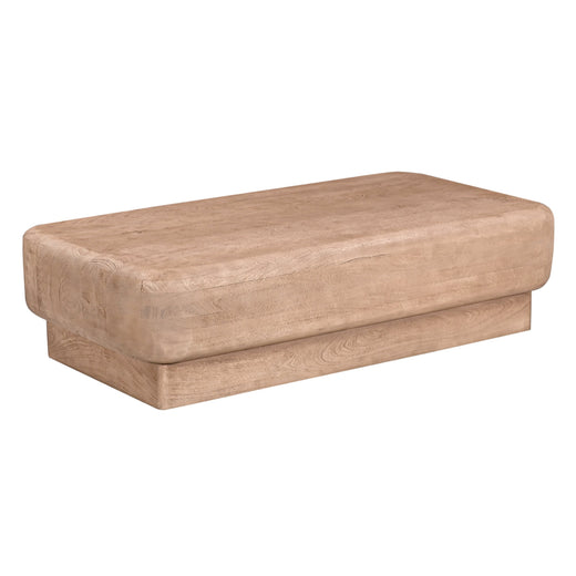 Bruno Modern Mango Wood Rectangular Coffee Table