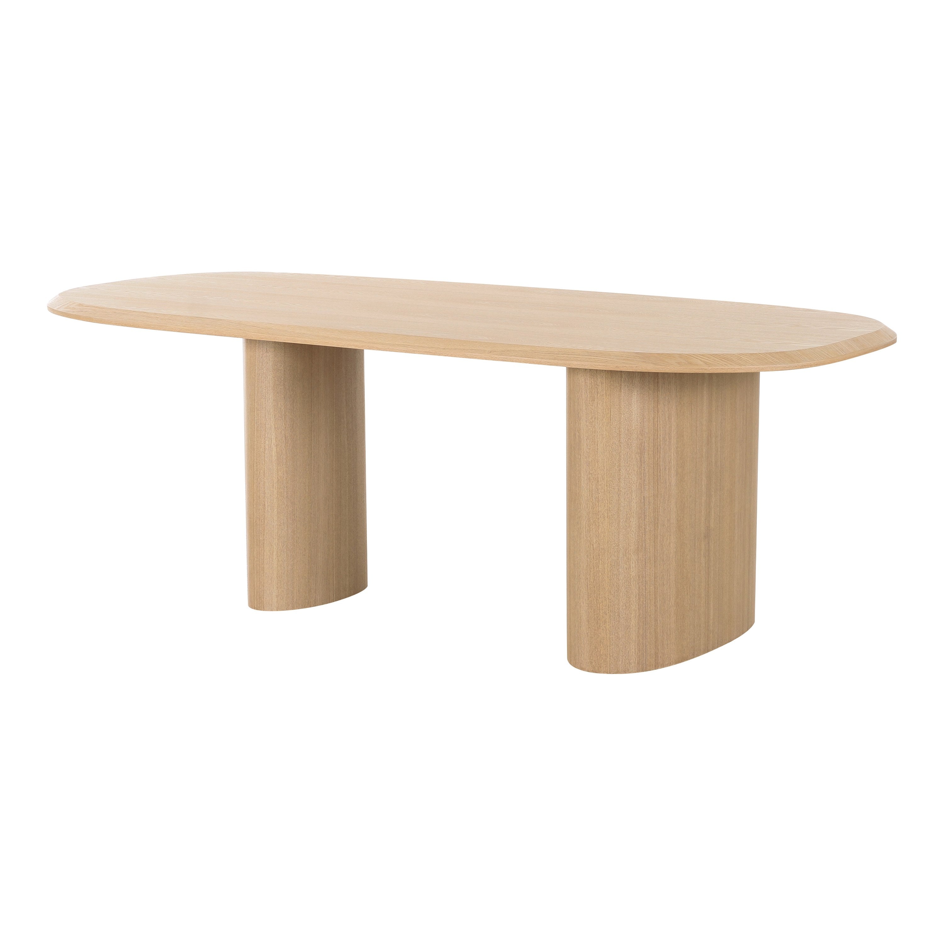 Summit Modern 87" Natural Ash Dining Table