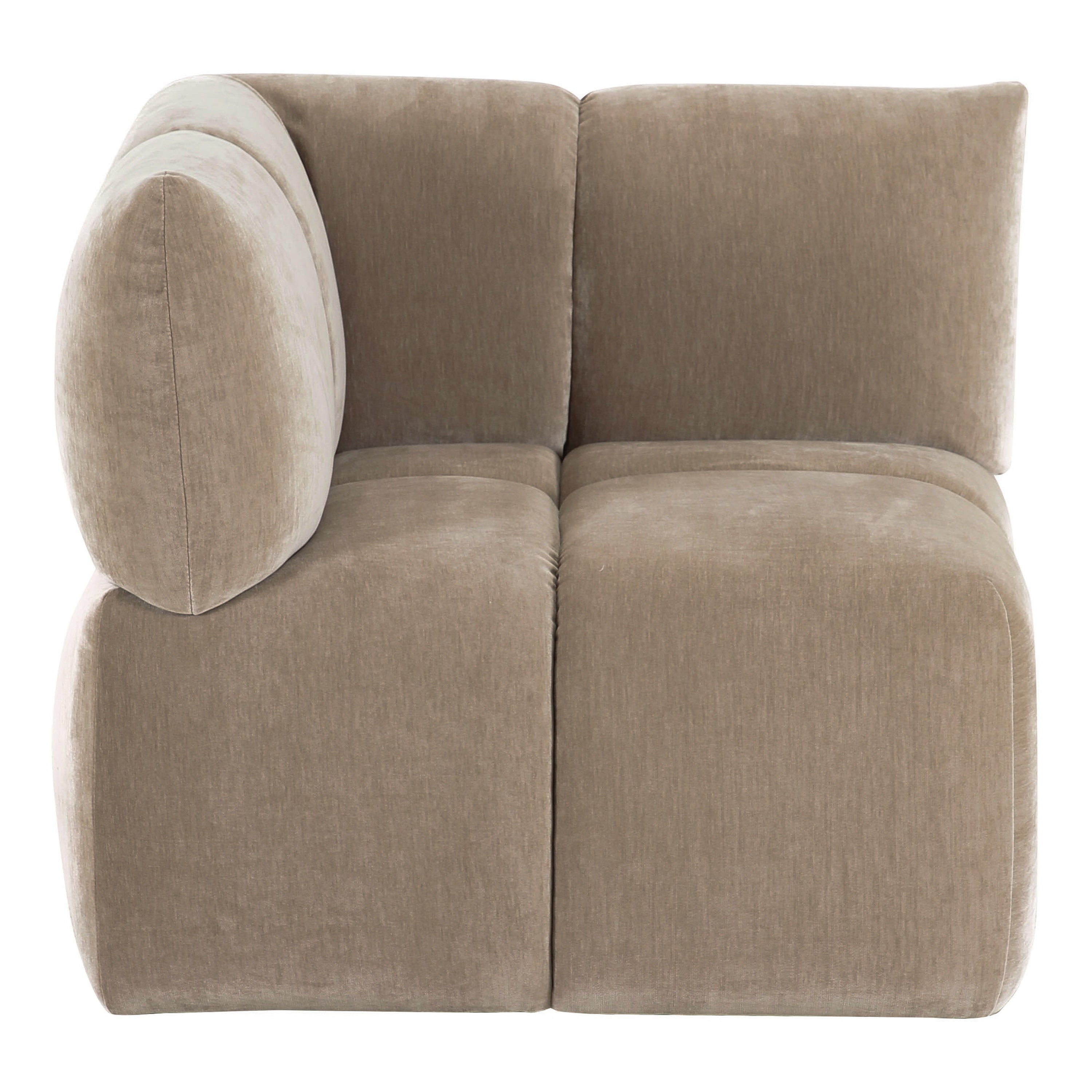 Marisol Modern Fabric Sectional Sofa