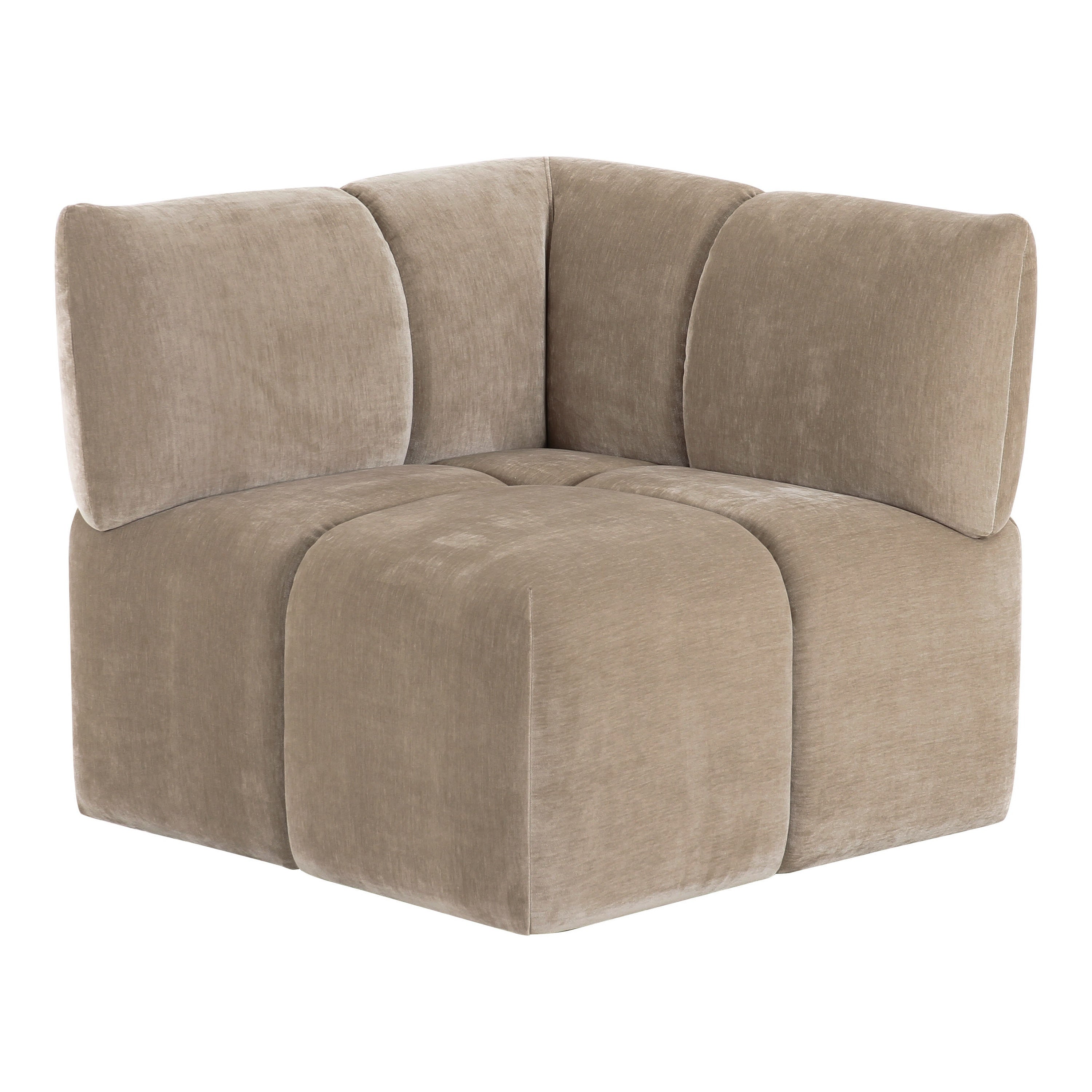 Marisol Modern Fabric Sectional Sofa