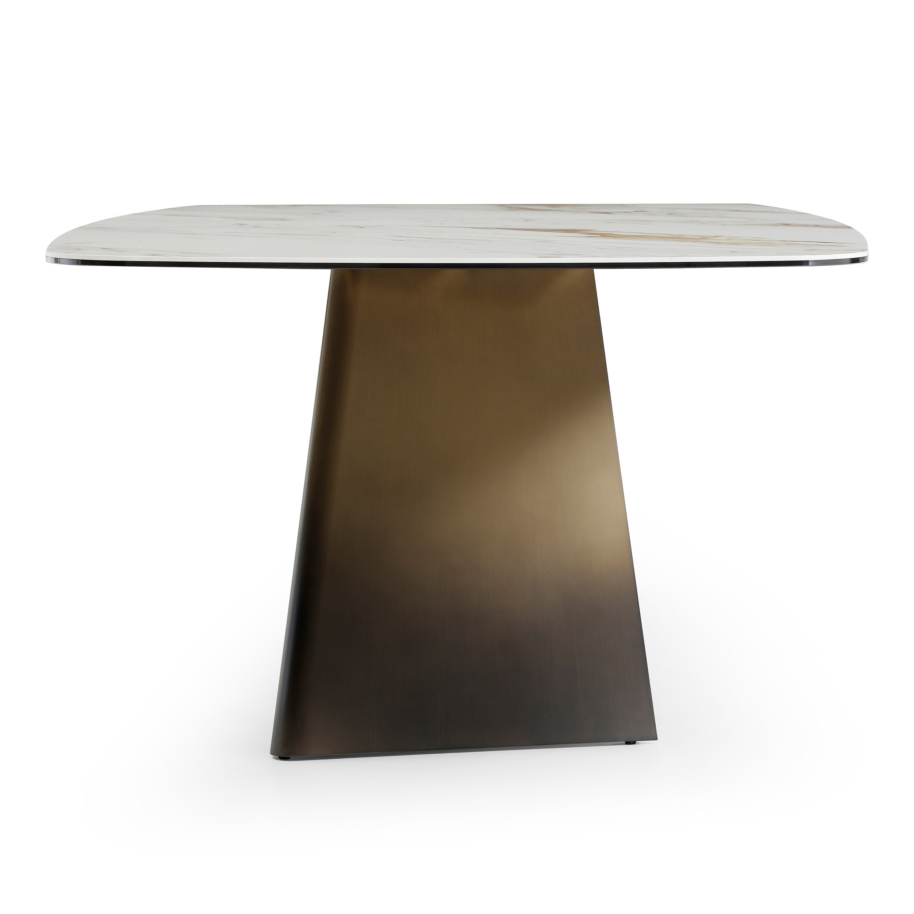 Clifford Contemporary Ceramic Brushed Dining Table