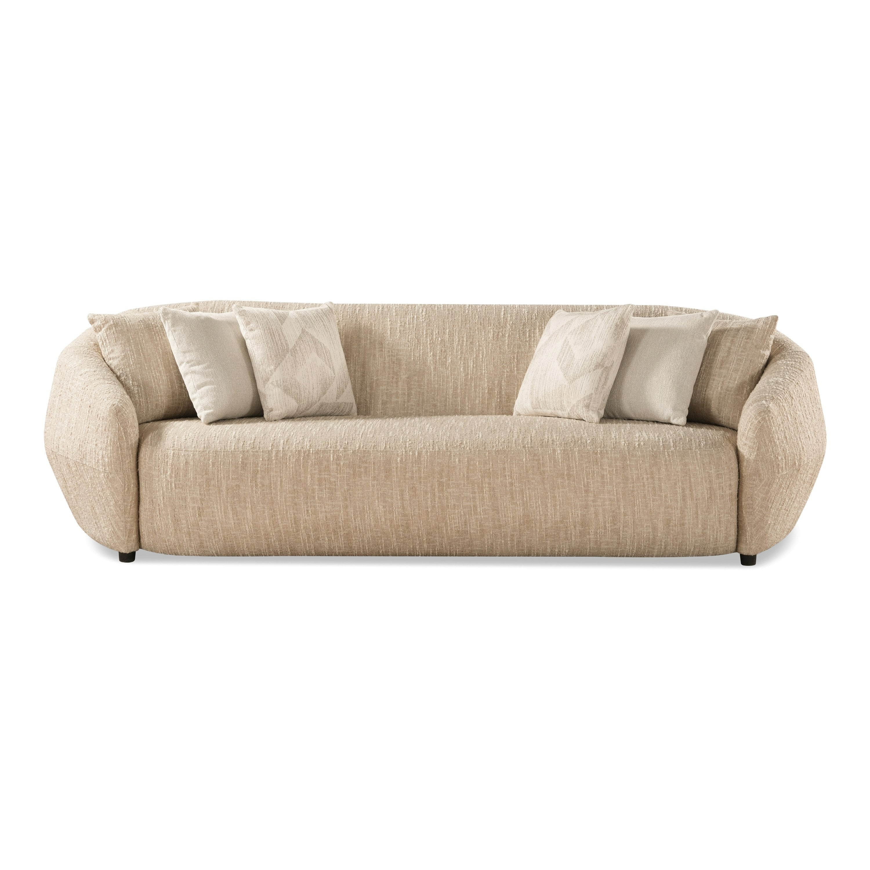 Belinda Modern Fabric 4-Seat Sofa