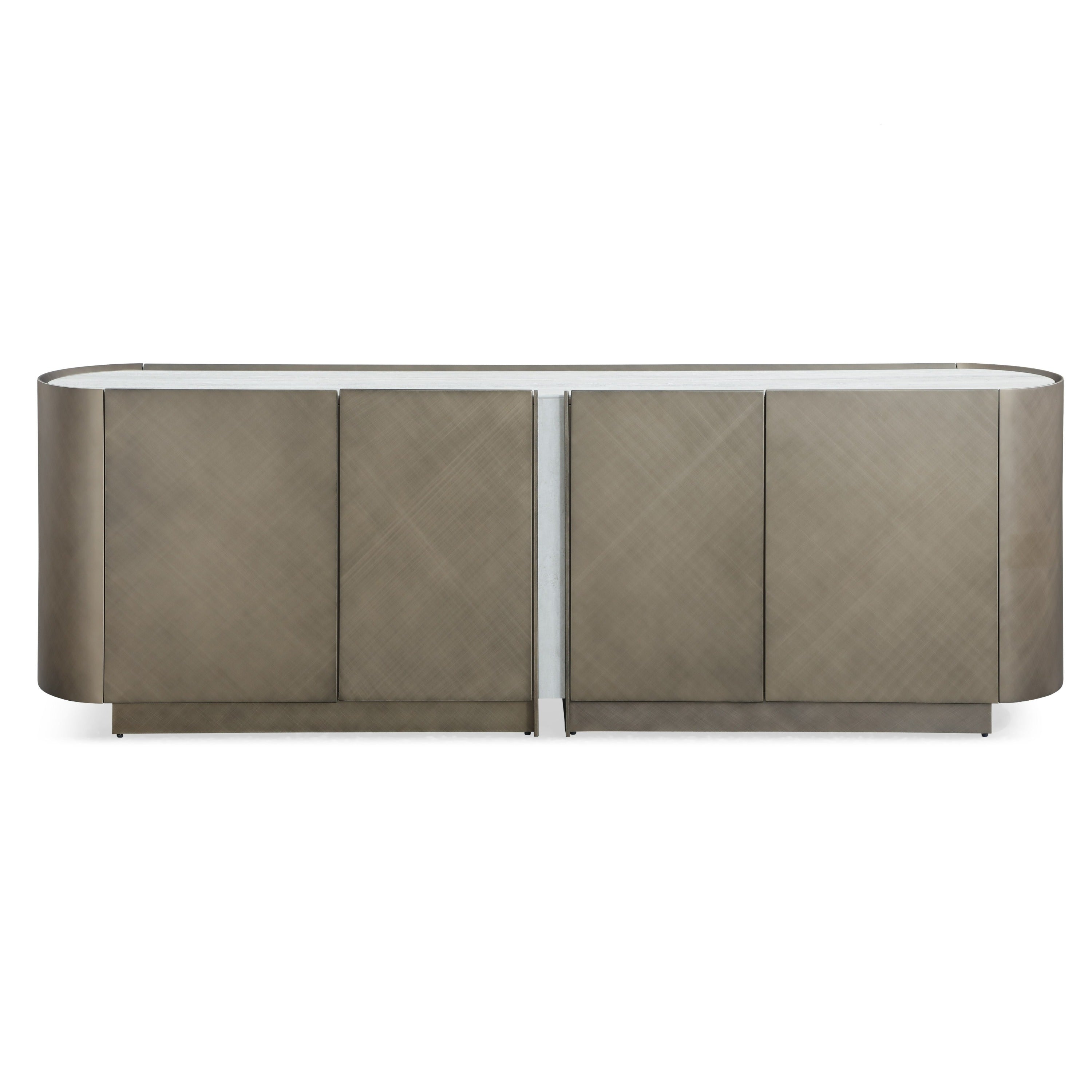 Moorgate Modern Travertine Ceramic Buffet
