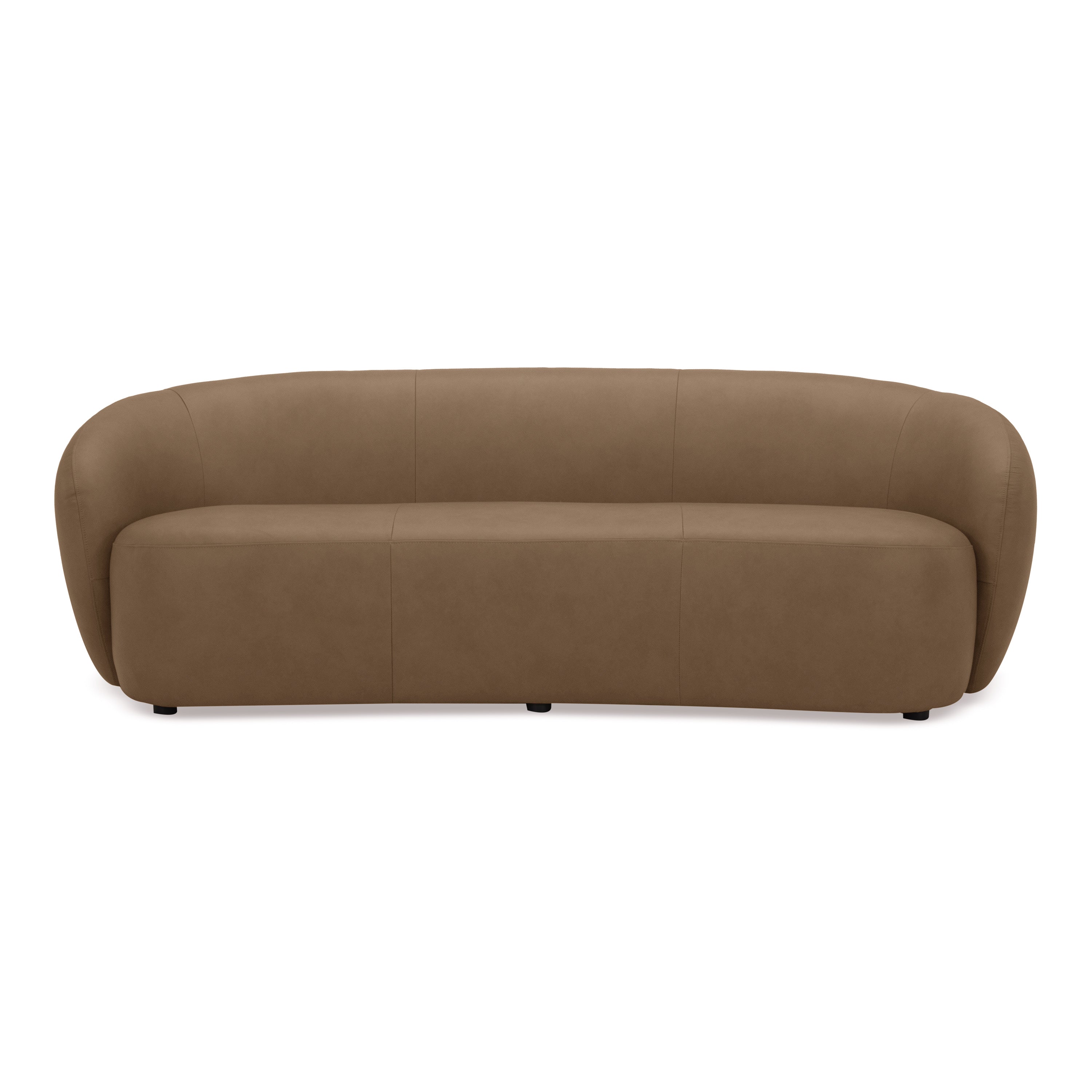 Omaha Modern Leather Sofa