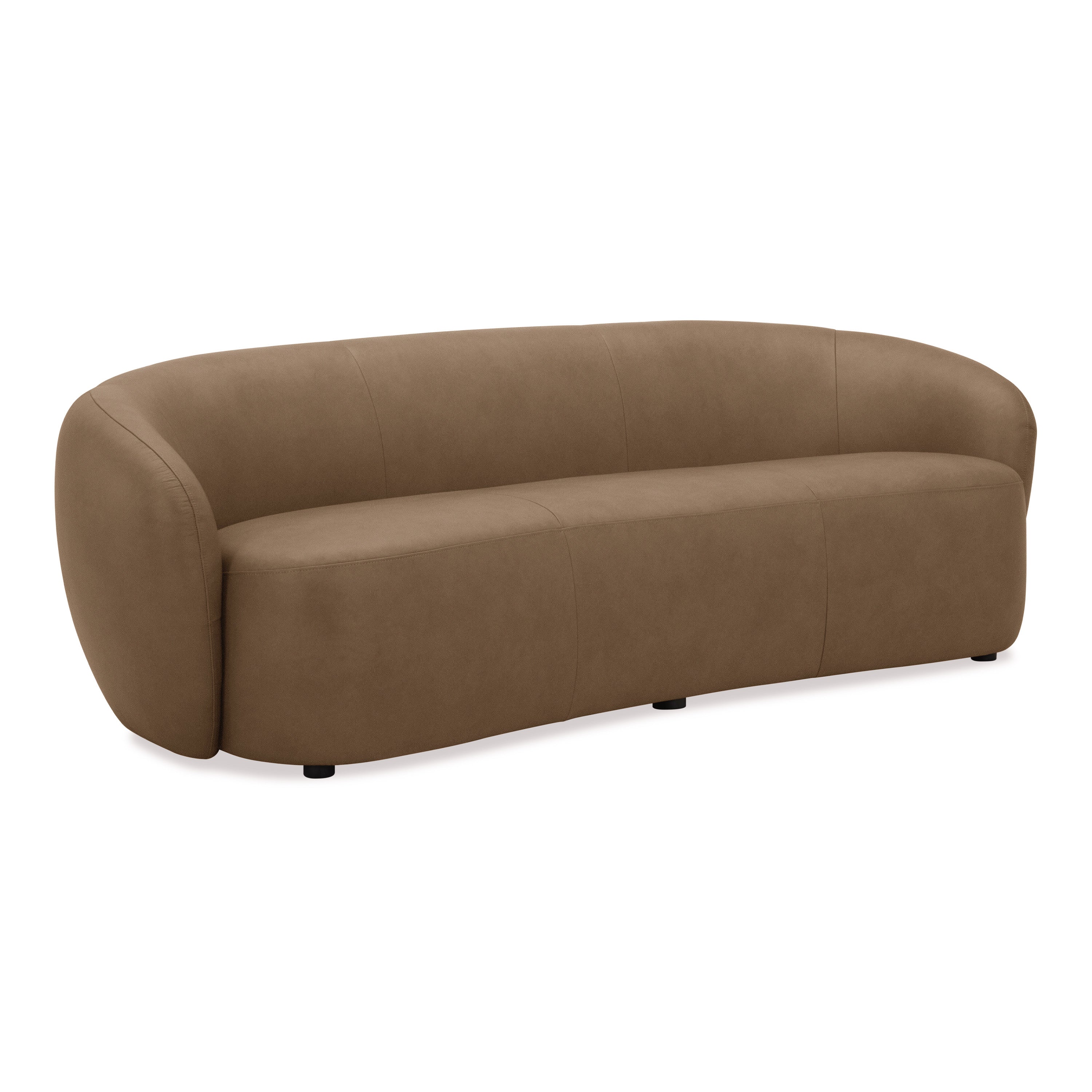 Omaha Modern Leather Sofa
