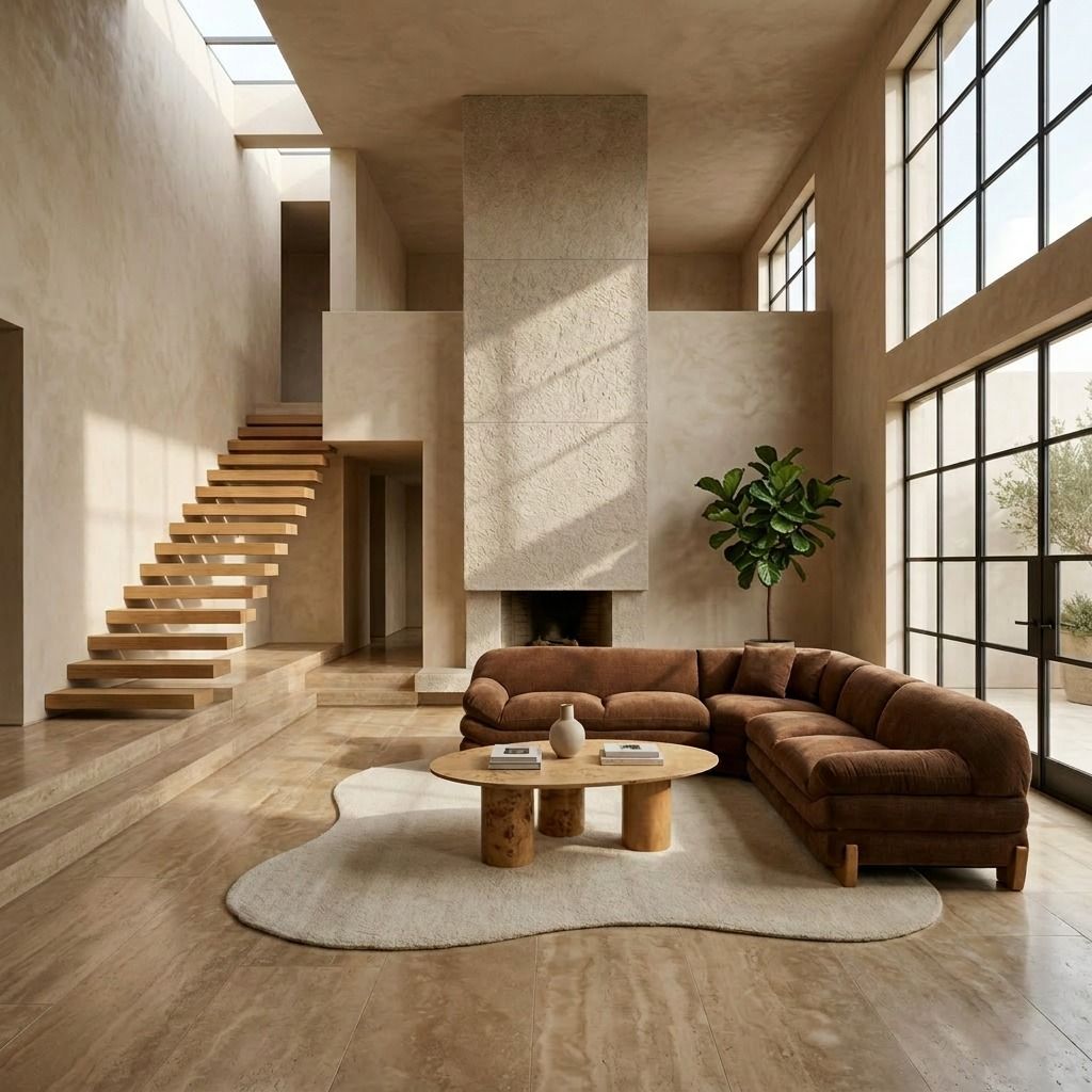 Crockett - Modern Fabric Sectional Sofa