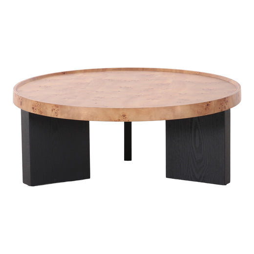 Nouveau Reza - Modern Burl Nesting Coffee Table Set