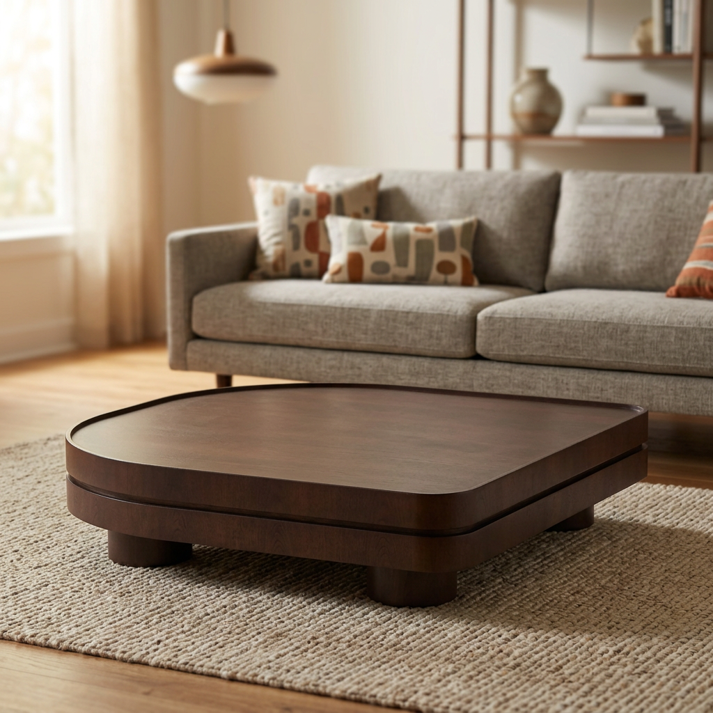 Nouveau Pastel - Modern Coffee Table