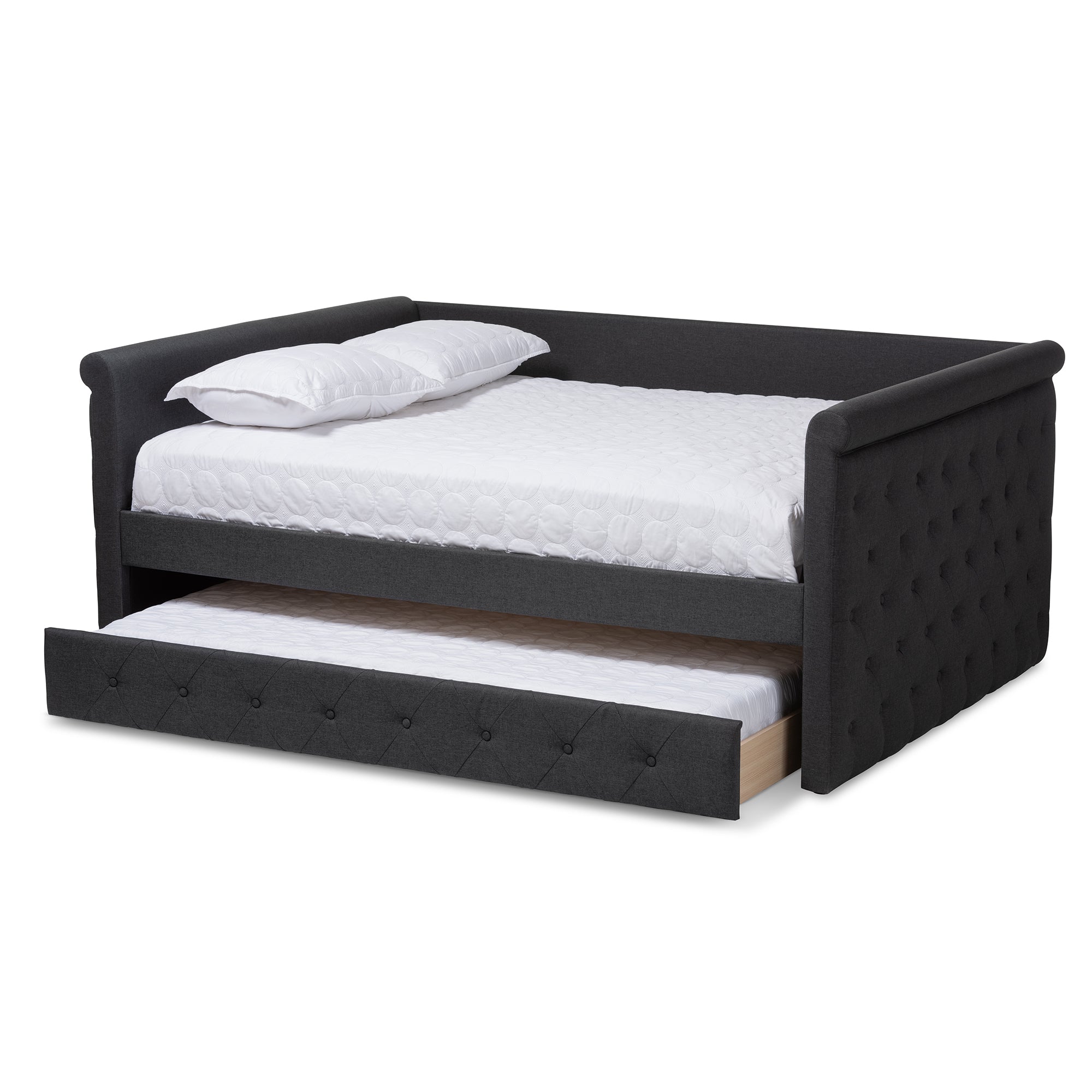 Alena Modern and Contemporary Fabric Upholstered Daybed