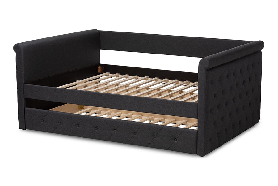Alena Modern and Contemporary Fabric Upholstered Daybed