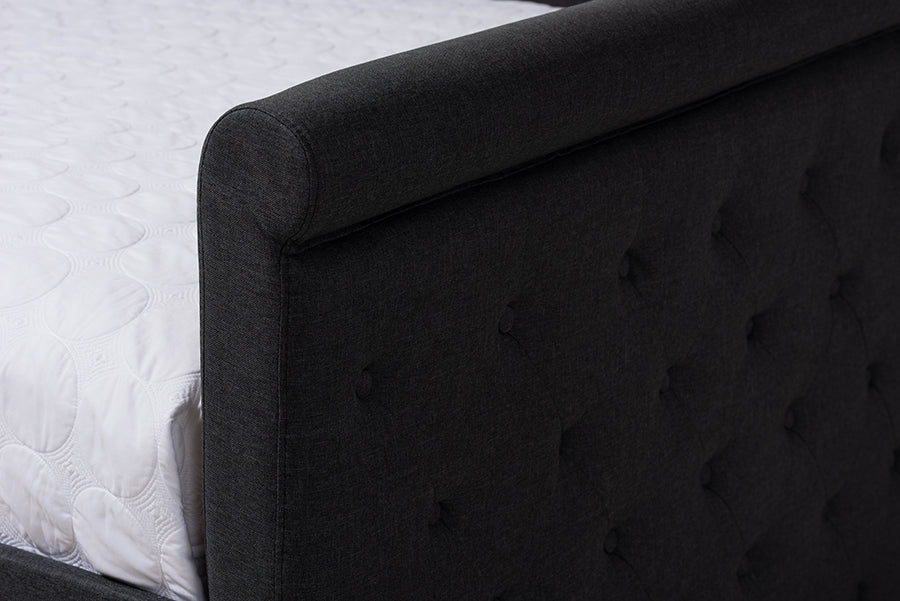 Alena Modern and Contemporary Fabric Upholstered Daybed