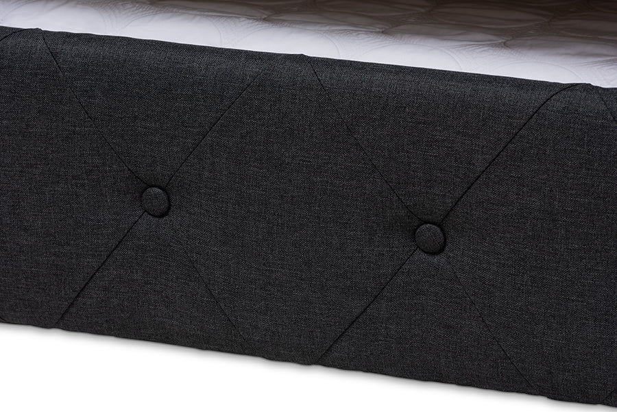 Alena Modern and Contemporary Fabric Upholstered Daybed