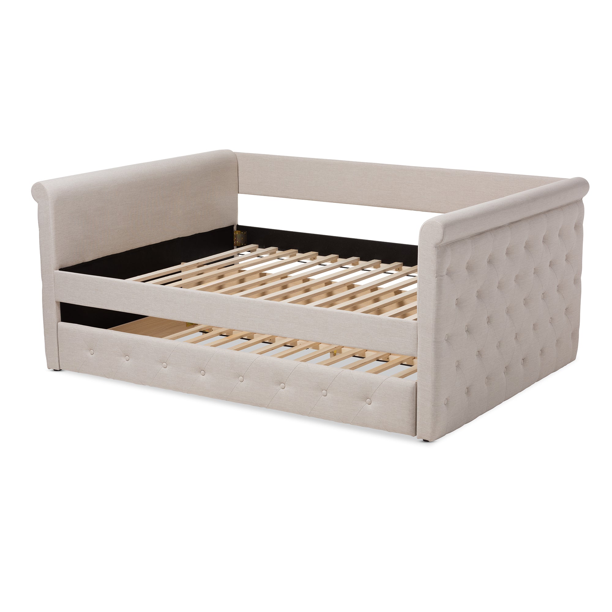 Alena Modern and Contemporary Fabric Upholstered Daybed