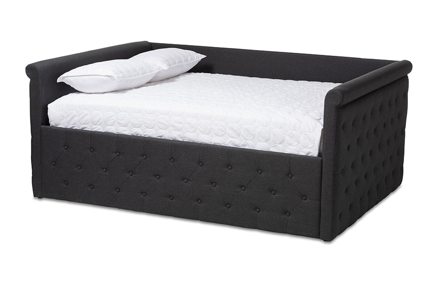Amaya Modern and Contemporary Fabric Upholstered Daybed