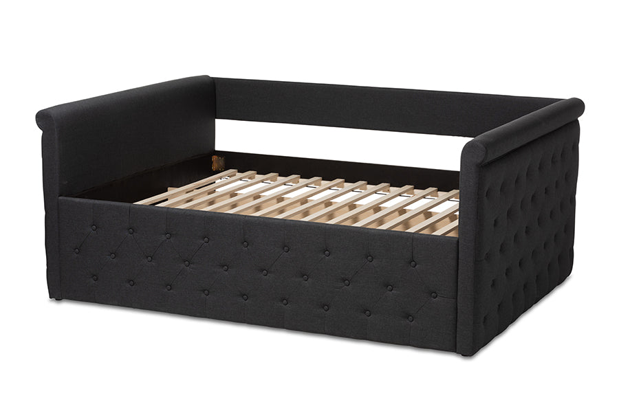 Amaya Modern and Contemporary Fabric Upholstered Daybed