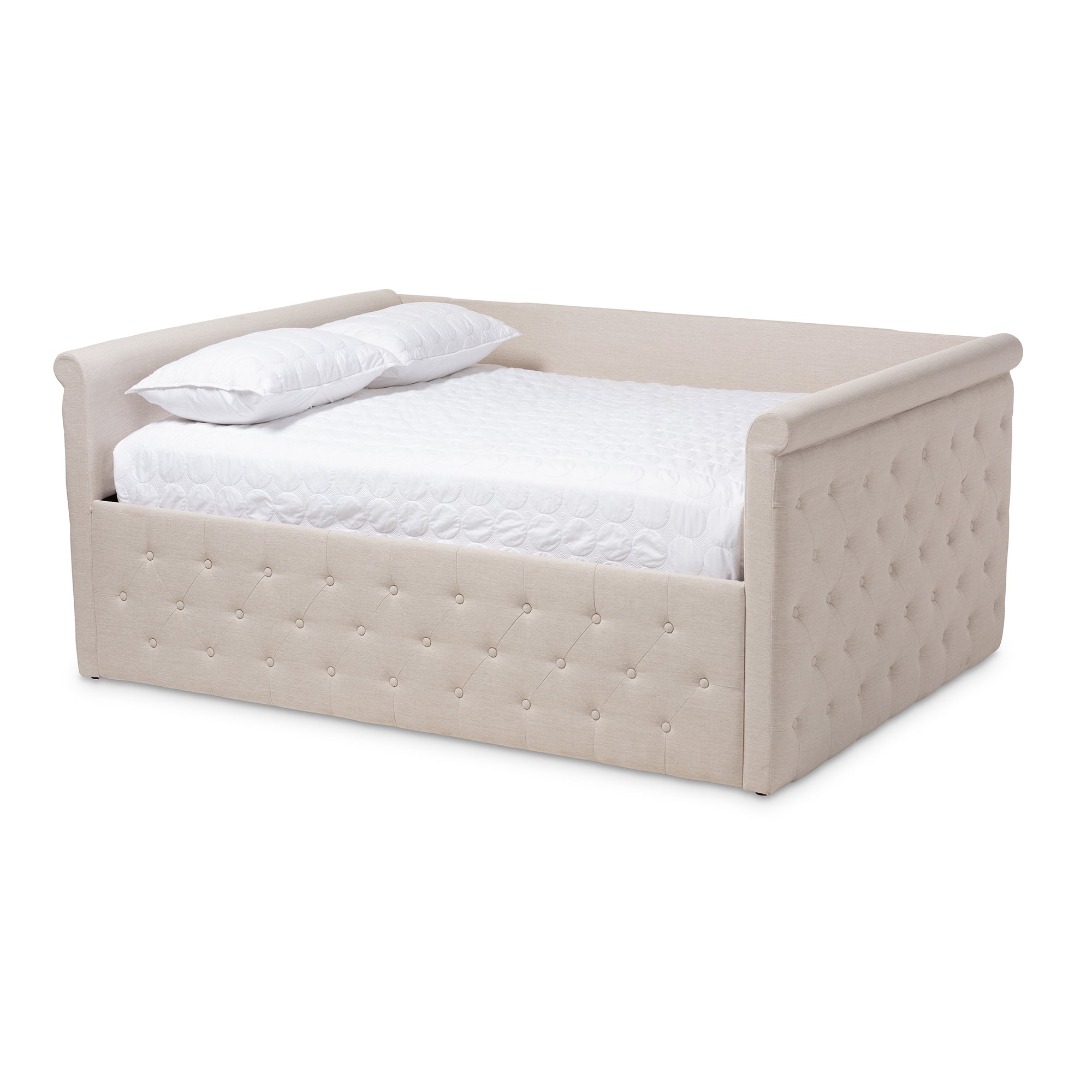 Amaya Modern and Contemporary Fabric Upholstered Daybed