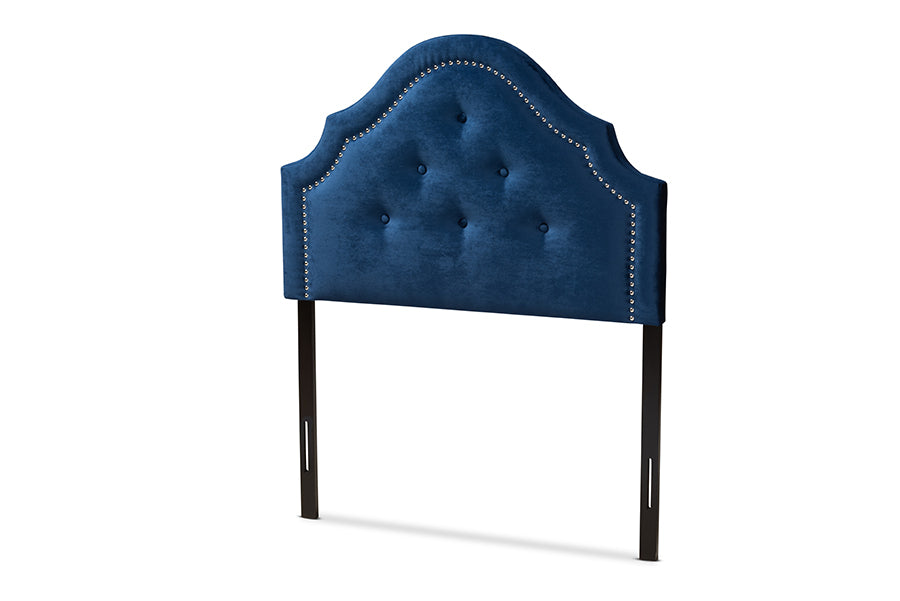 Cora Modern and Contemporary Velvet Fabric Upholstered Headboard