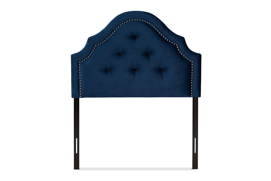 Cora Modern and Contemporary Velvet Fabric Upholstered Headboard