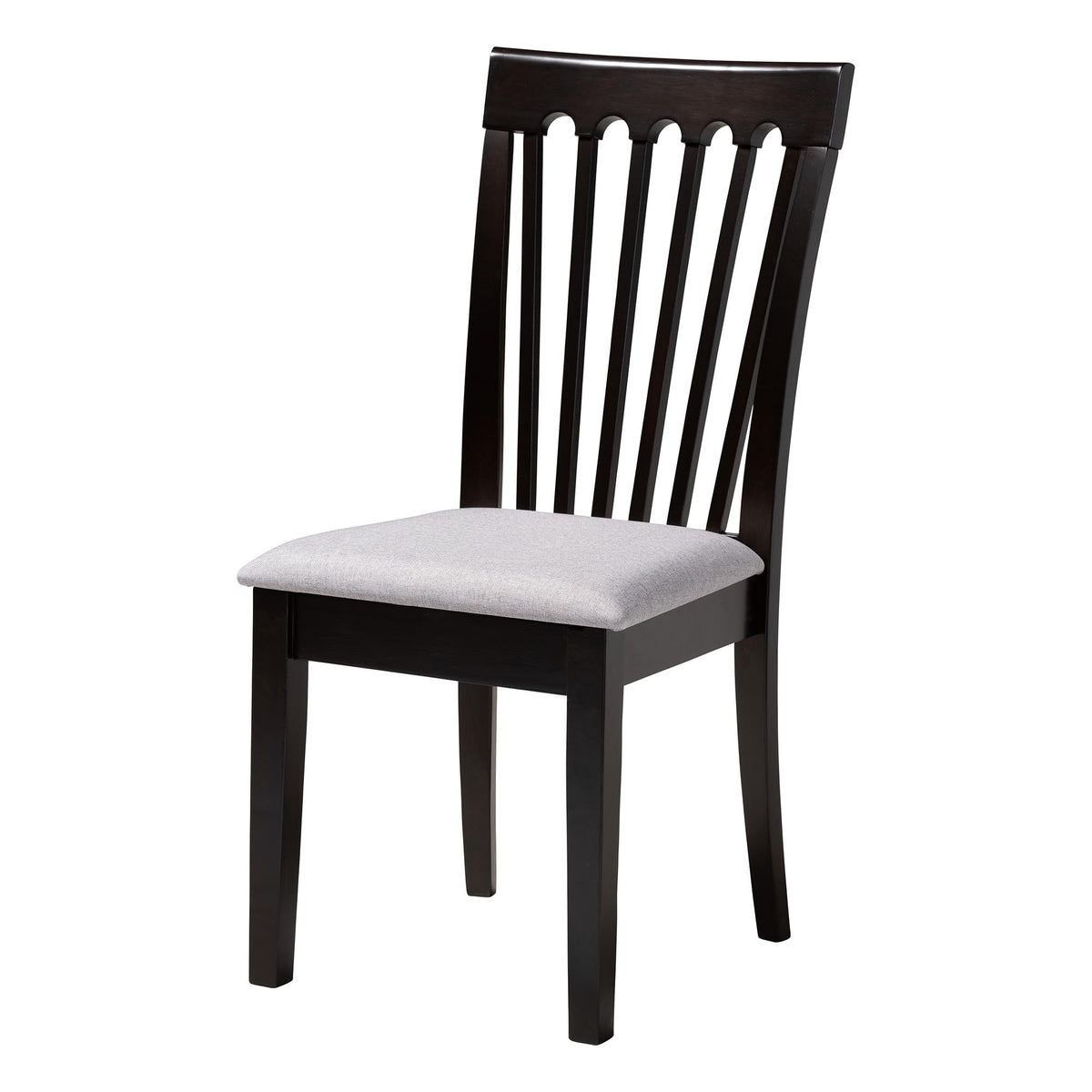 Lore Modern Fabric and Wood 5-Piece Dining Set
