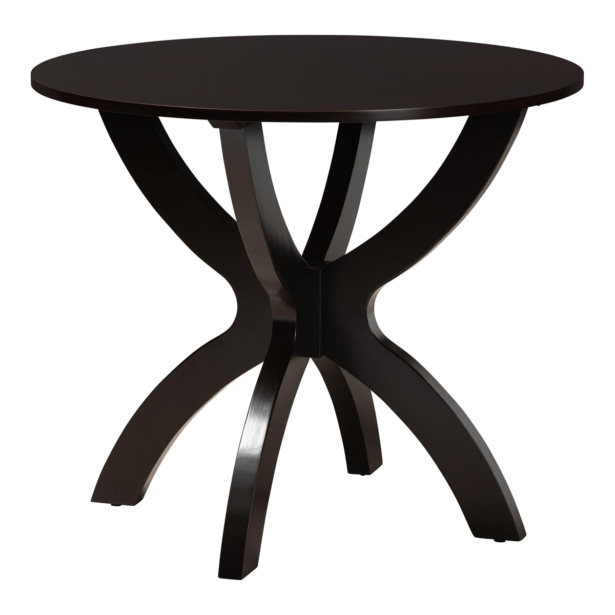 Bailey Modern Fabric and Finished Wood 5-Piece Dining Set