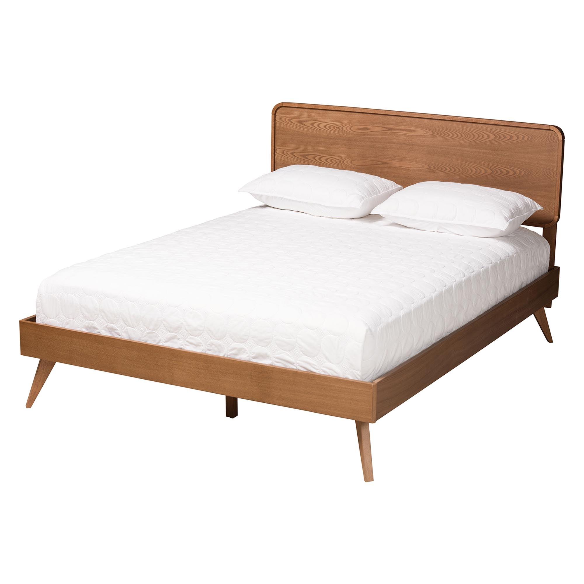Demeter Mid-Century Modern Finished Wood 4-Piece Bedroom Set