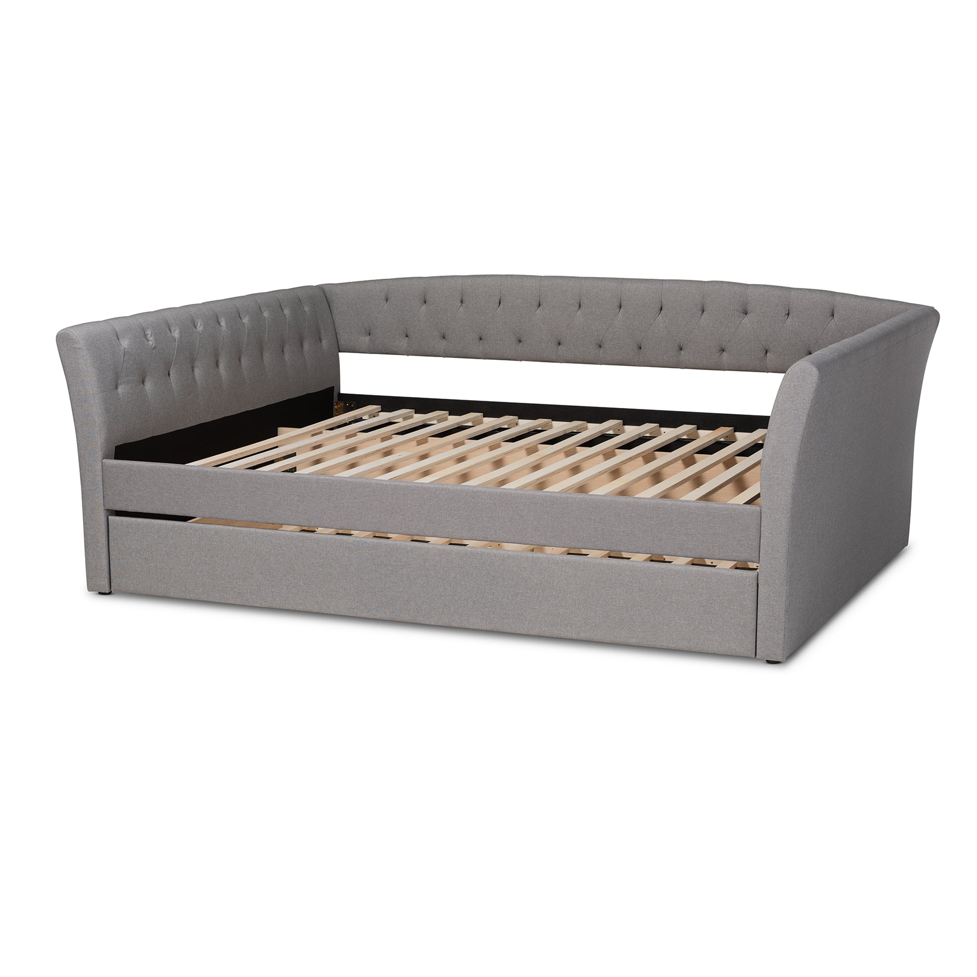 Delora Modern and Contemporary Fabric Upholstered Daybed