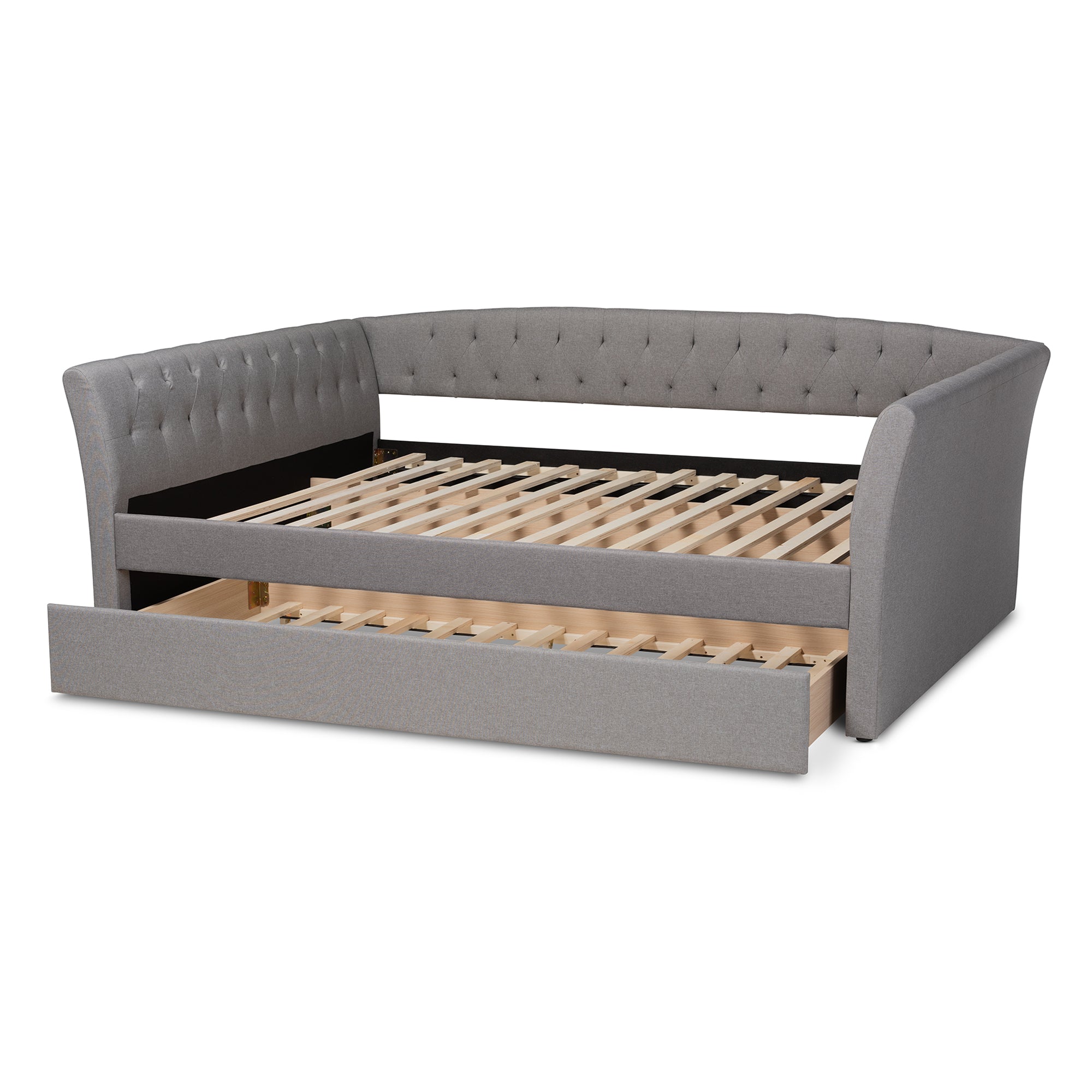 Delora Modern and Contemporary Fabric Upholstered Daybed