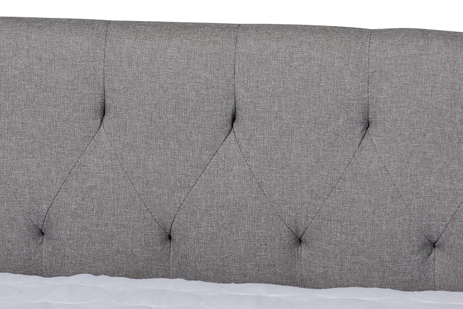 Delora Modern and Contemporary Fabric Upholstered Daybed