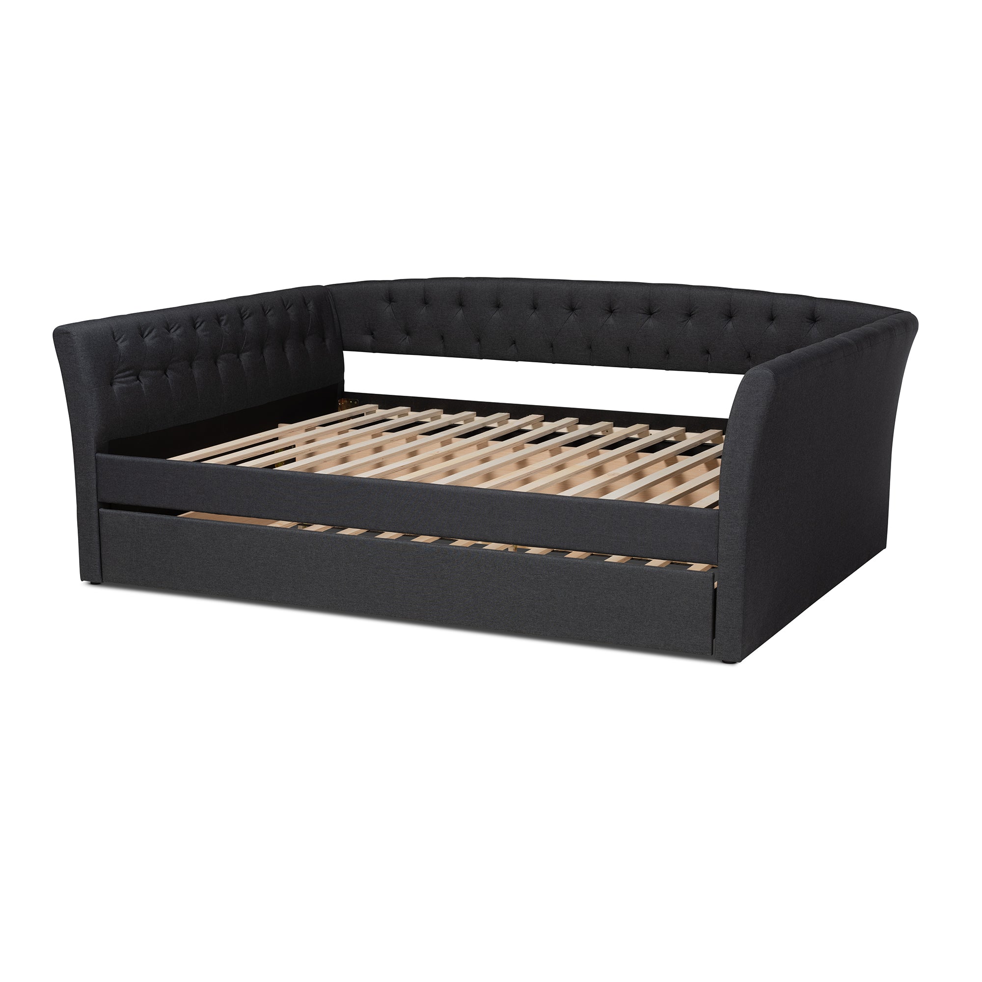 Delora Modern and Contemporary Fabric Upholstered Daybed