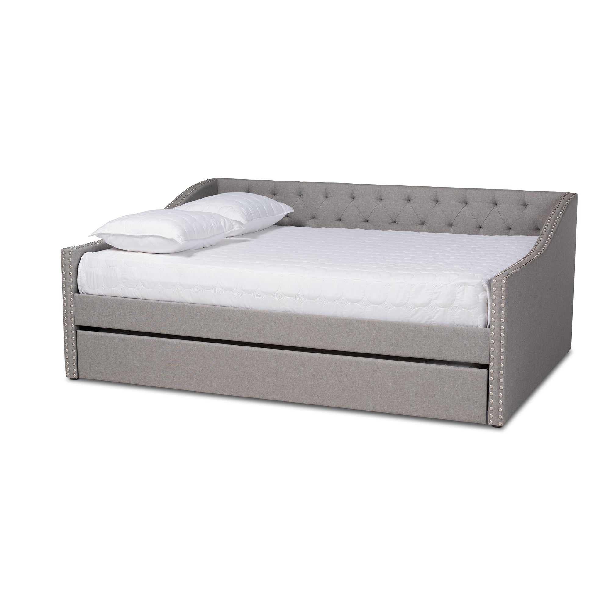 Haylie Modern and Contemporary Fabric Upholstered Daybed