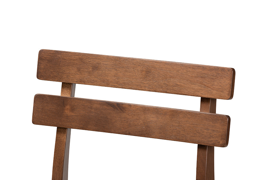 Larine Modern and Contemporary Fabric Upholstered Finished 2-Piece Wood Counter Stool Set