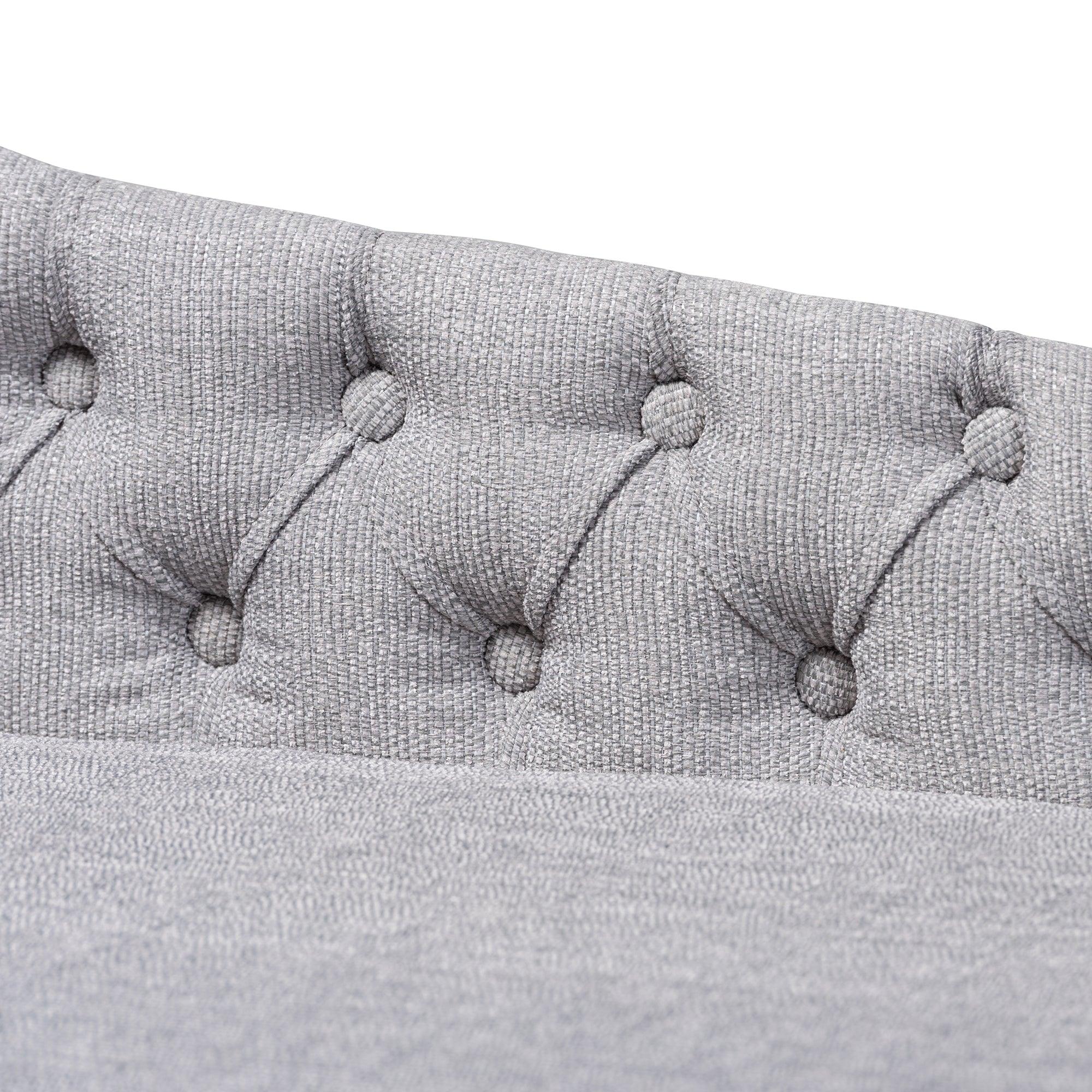 Florent Modern and Contemporary Fabric Upholstered Finished Chaise Lounge