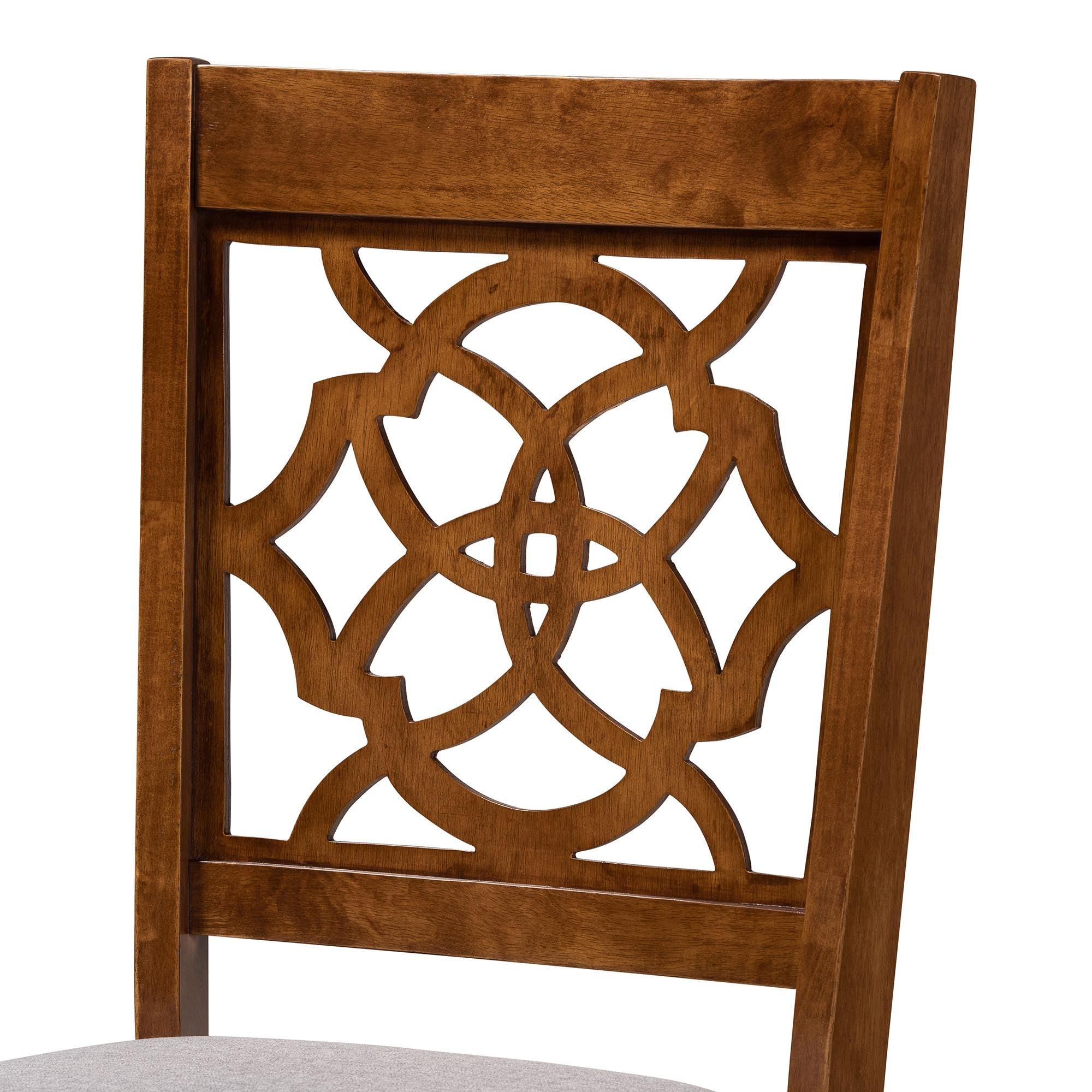 Renaud Modern and Wood 5-Piece Dining Set