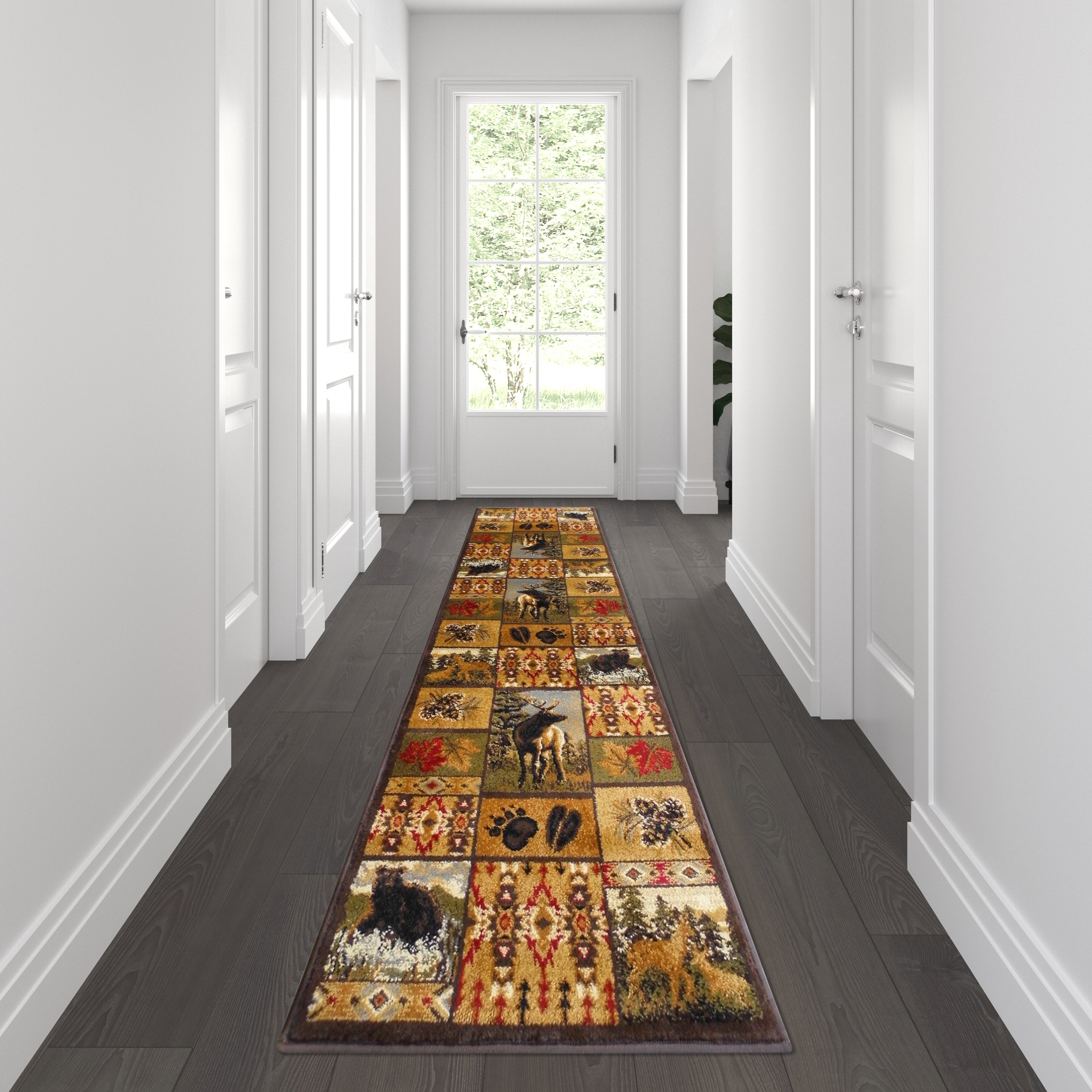 Gaylord Collection Wilderness Area Rug with Jute Backing for Indoor Use-Indoor Area Rug-Flash Furniture-Wall2Wall Furnishings